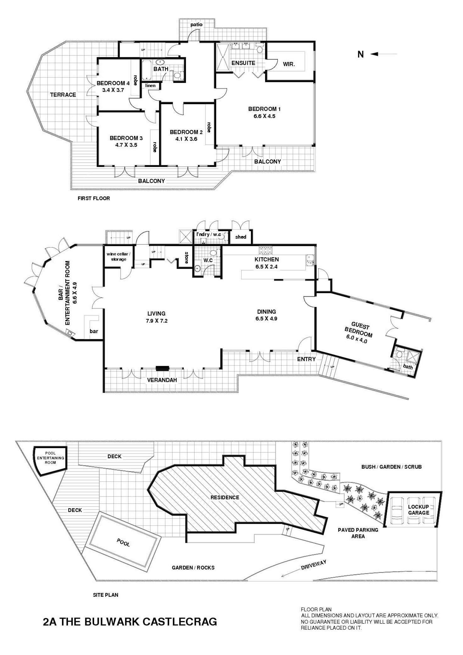 Floorplan of Homely house listing, 2A The Bulwark, Castlecrag NSW 2068
