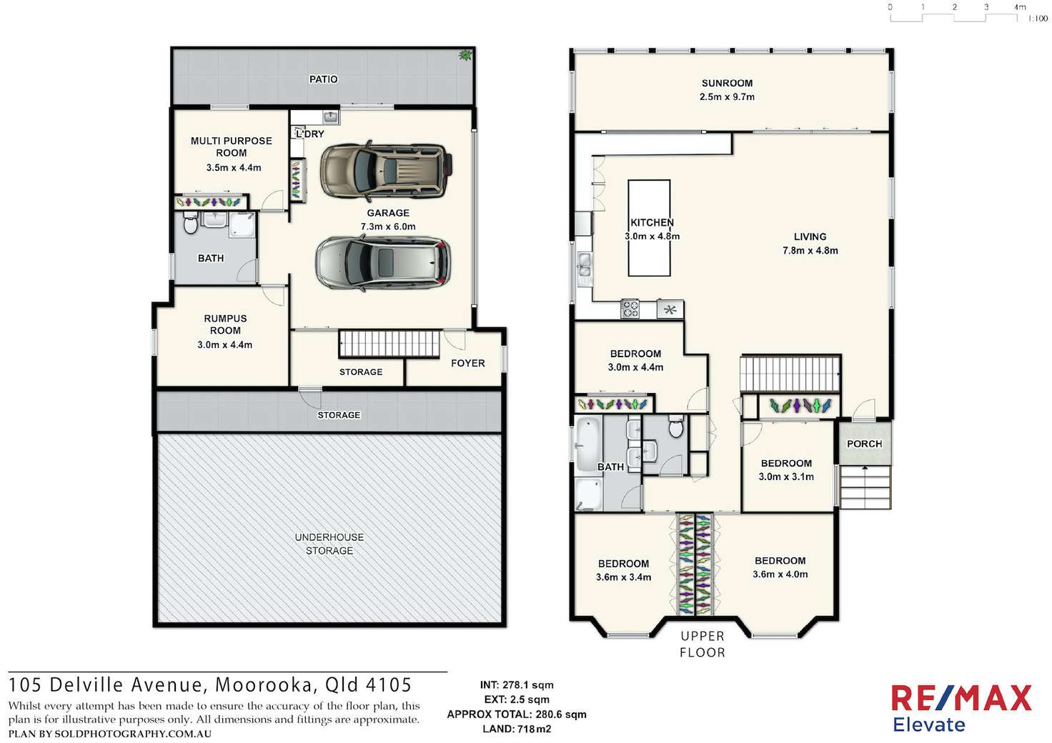 Floorplan of Homely house listing, 105 Delville Avenue, Moorooka QLD 4105
