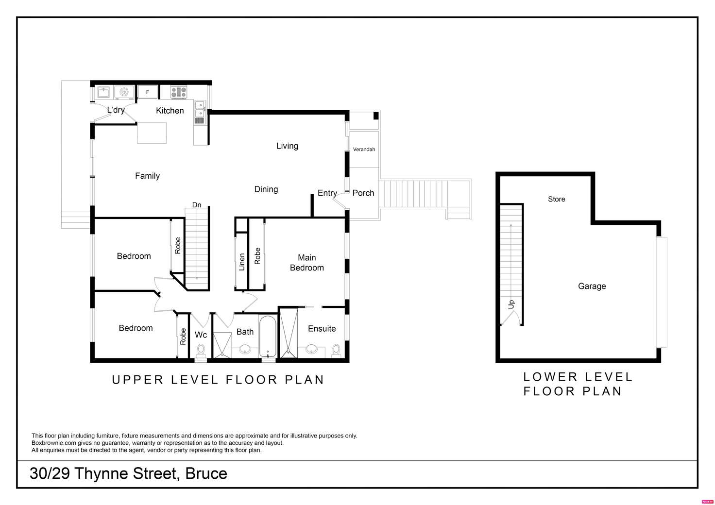 Floorplan of Homely townhouse listing, 30/29 Thynne Street, Bruce ACT 2617