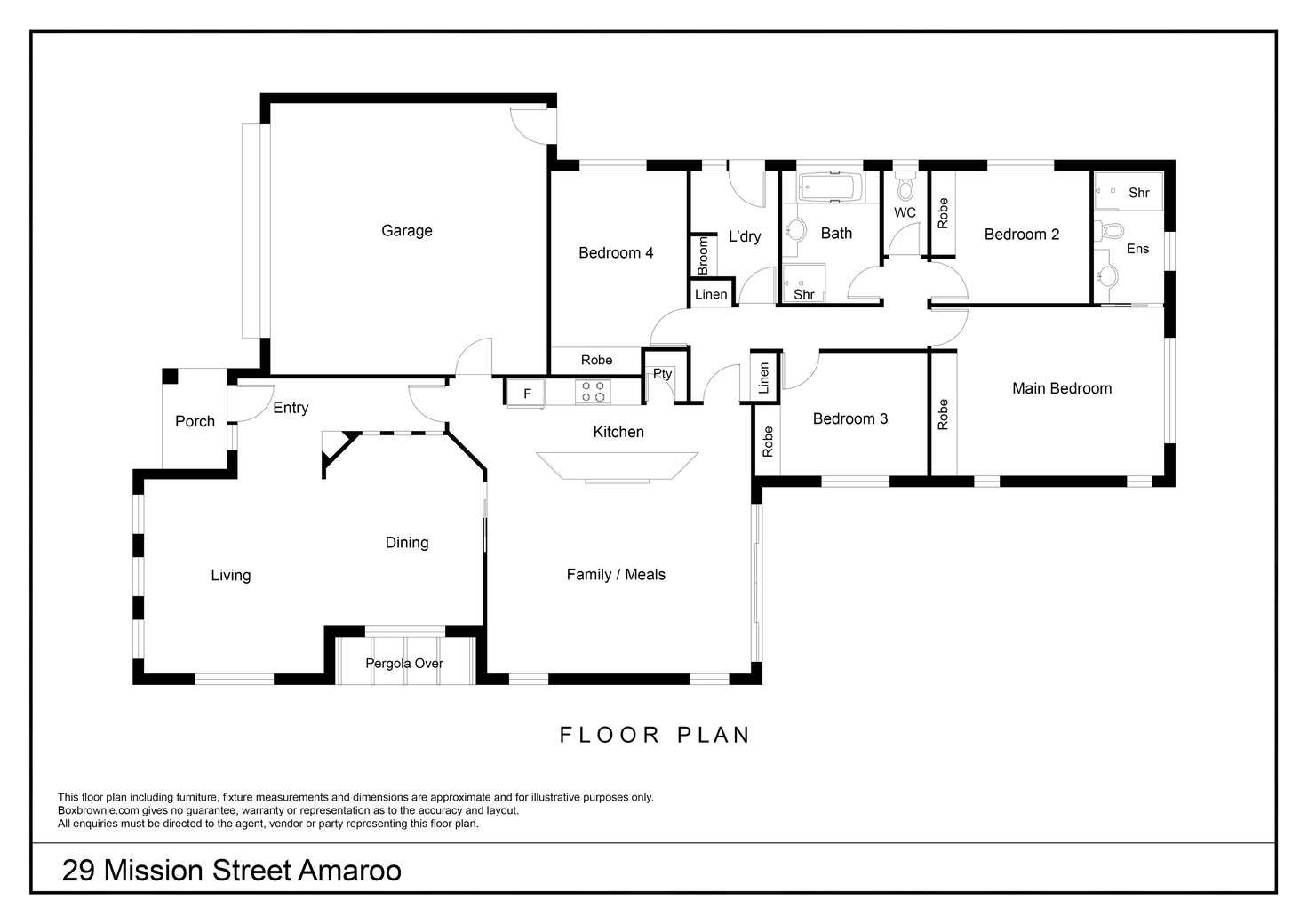Floorplan of Homely house listing, 29 Mission Street, Amaroo ACT 2914