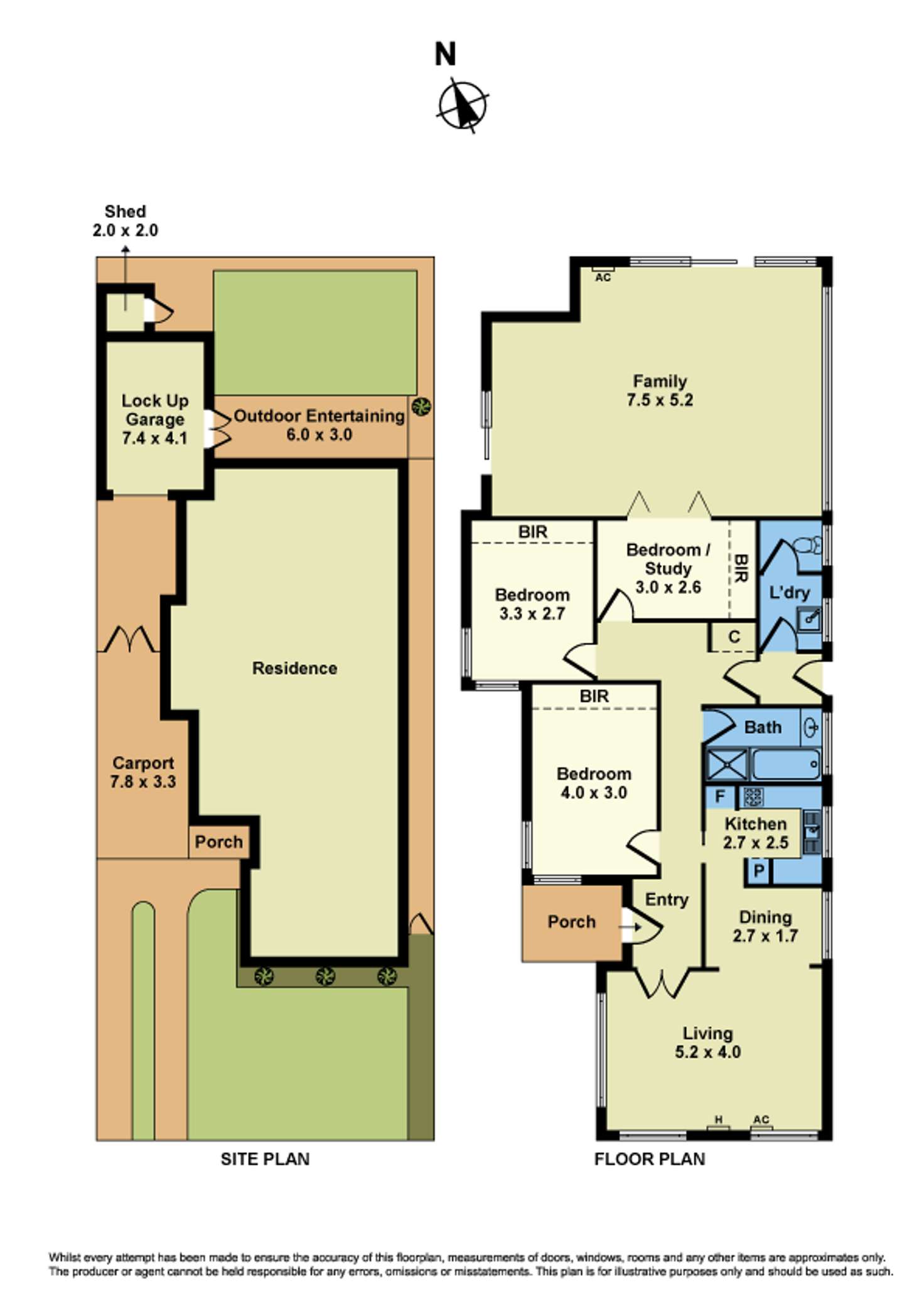 Floorplan of Homely house listing, 60 Hawkhurst Street, Yarraville VIC 3013