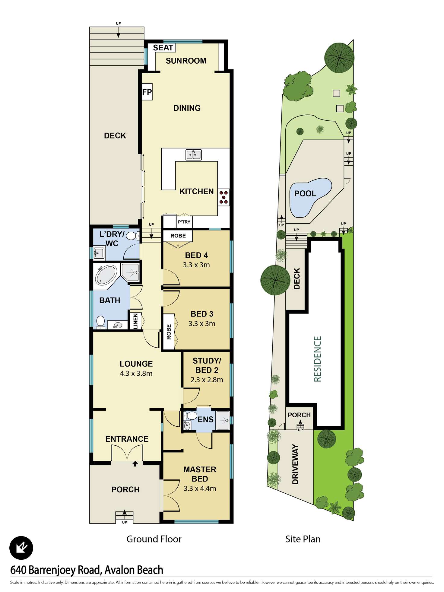 Floorplan of Homely house listing, 640 Barrenjoey Road, Avalon Beach NSW 2107