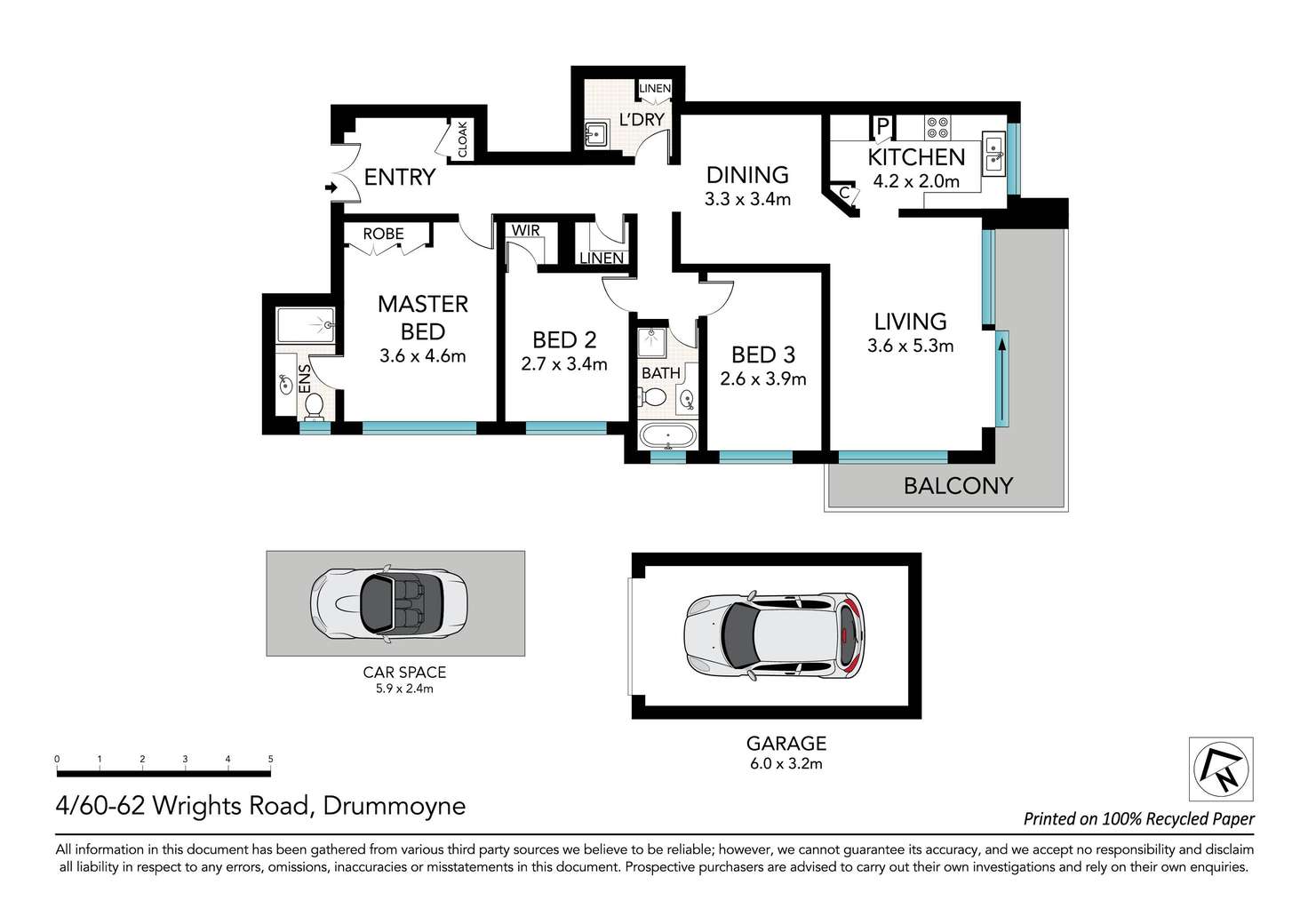 Floorplan of Homely apartment listing, 4/60-62 Wrights Road, Drummoyne NSW 2047