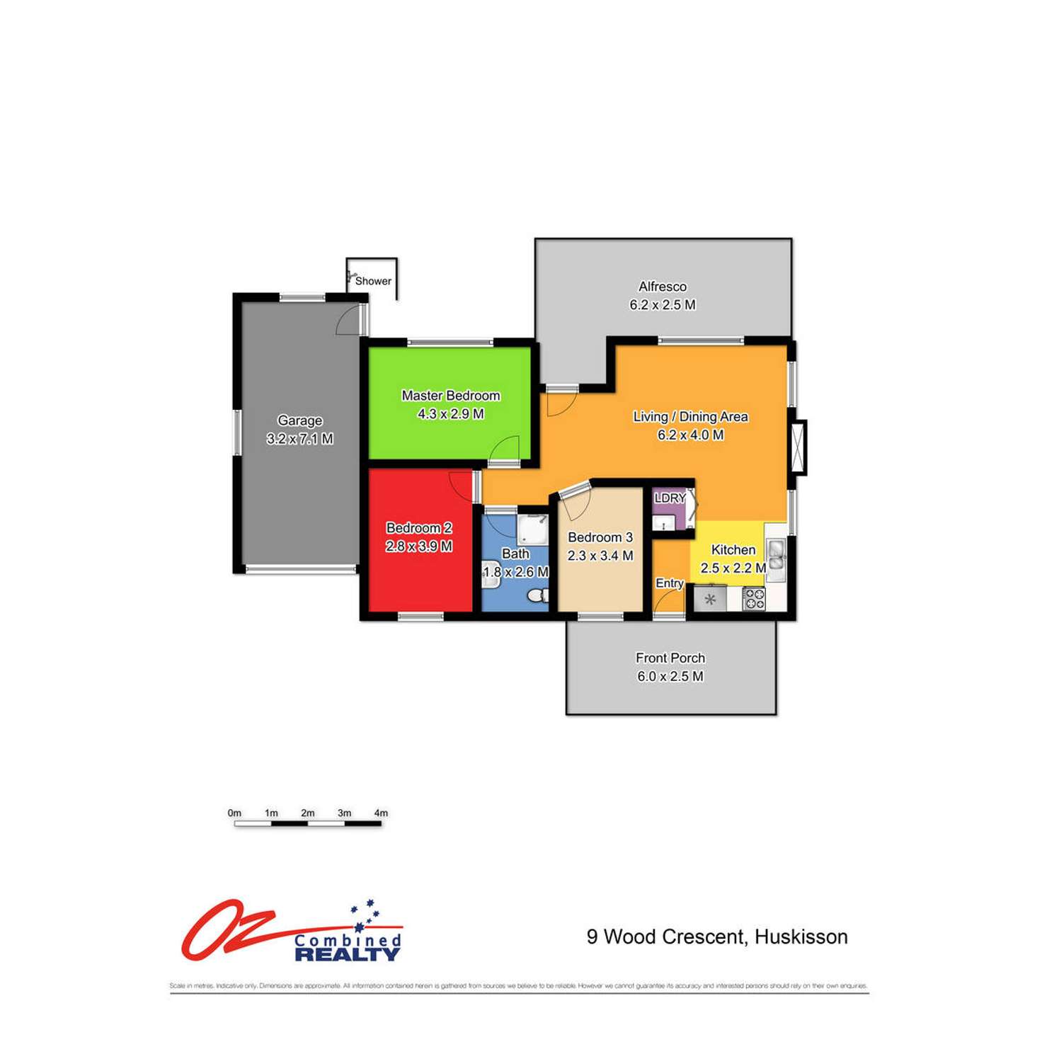 Floorplan of Homely house listing, 9 Wood Crescent, Huskisson NSW 2540