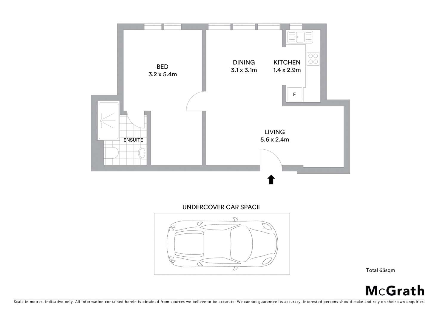 Floorplan of Homely apartment listing, 7/87 Broome Street, Maroubra NSW 2035
