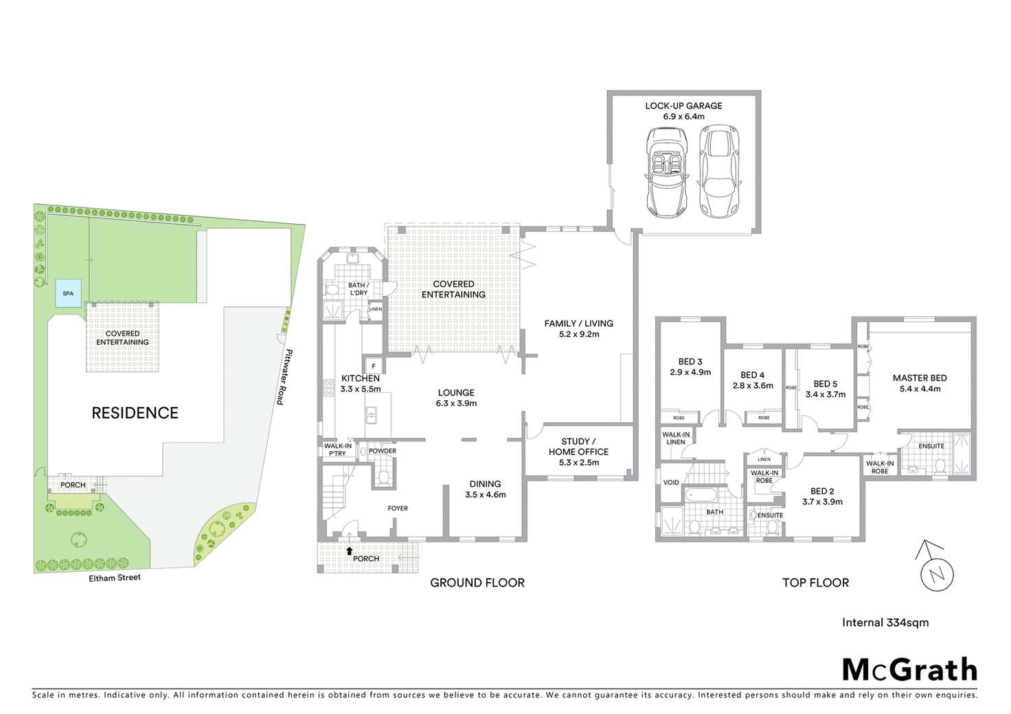 Floorplan of Homely house listing, 1A Eltham Street, Gladesville NSW 2111