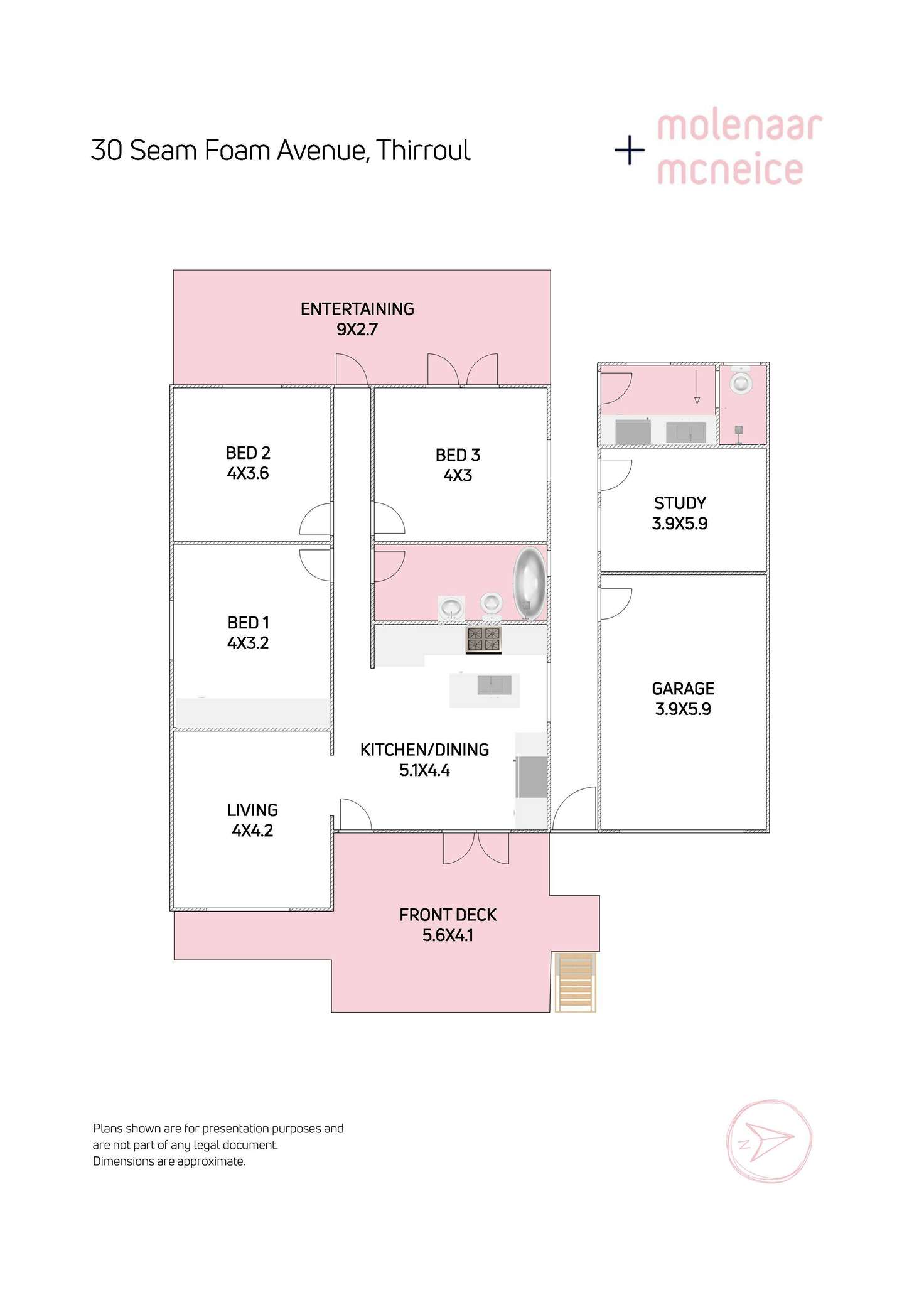 Floorplan of Homely house listing, 30 Sea Foam Avenue, Thirroul NSW 2515