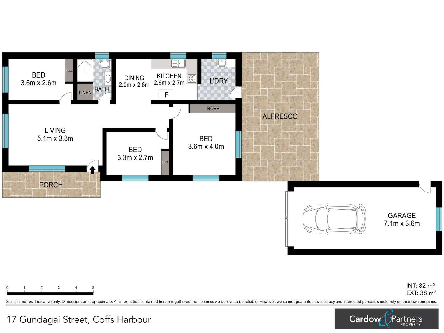 Floorplan of Homely house listing, 17 Gundagai Street, Coffs Harbour NSW 2450