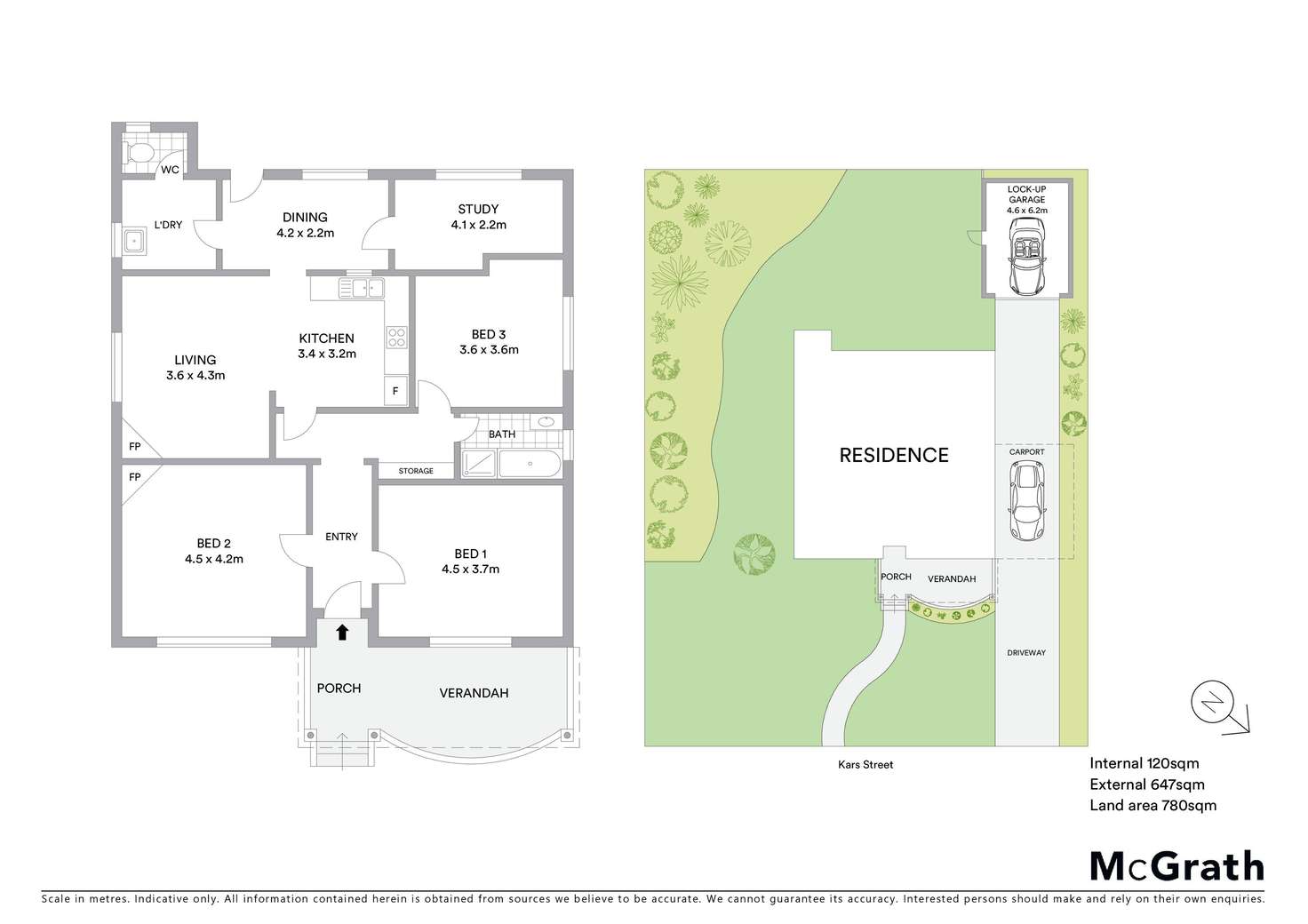 Floorplan of Homely house listing, 41 Kars Street, Maryborough VIC 3465