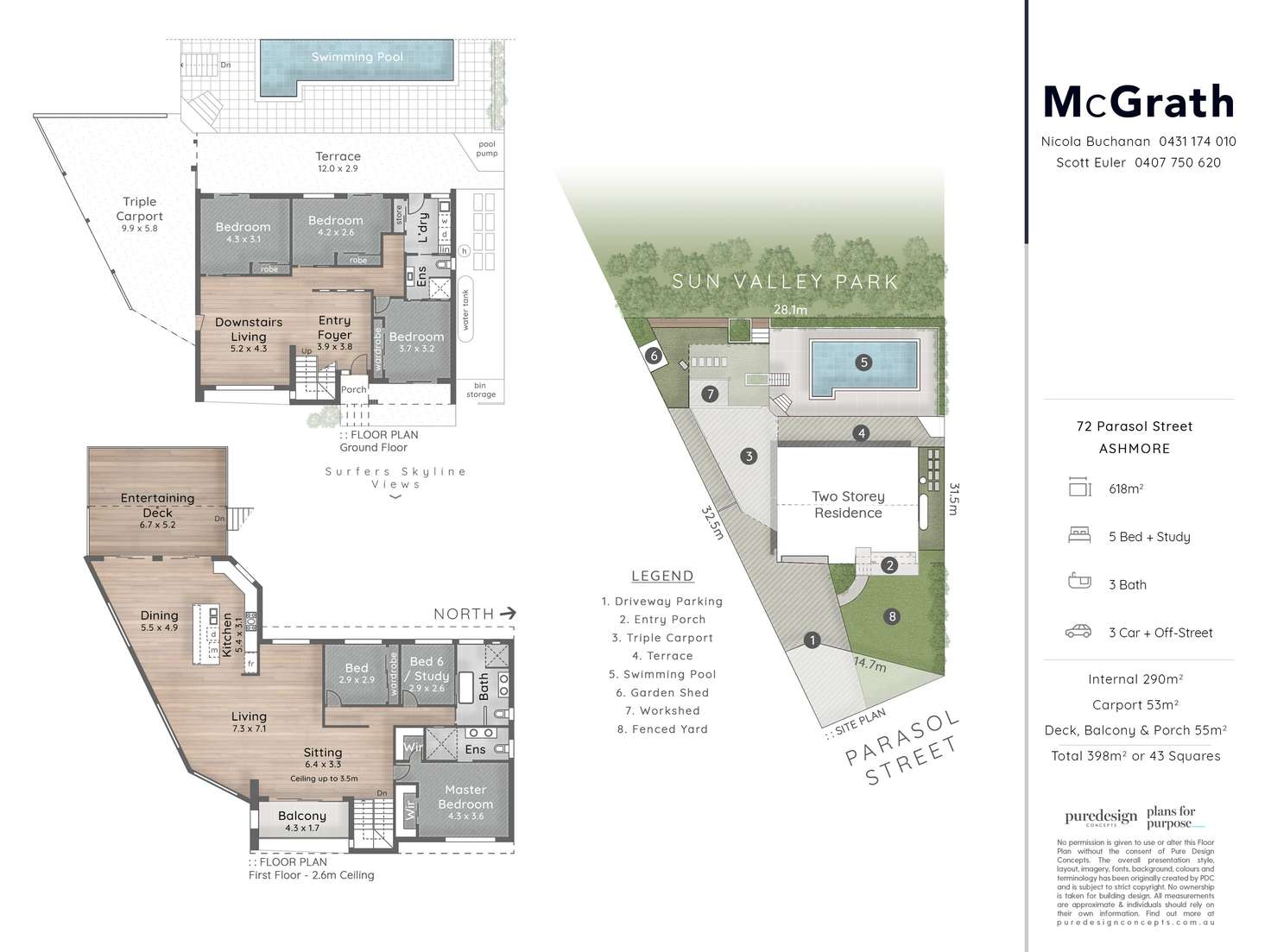 Floorplan of Homely house listing, 72 Parasol Street, Ashmore QLD 4214