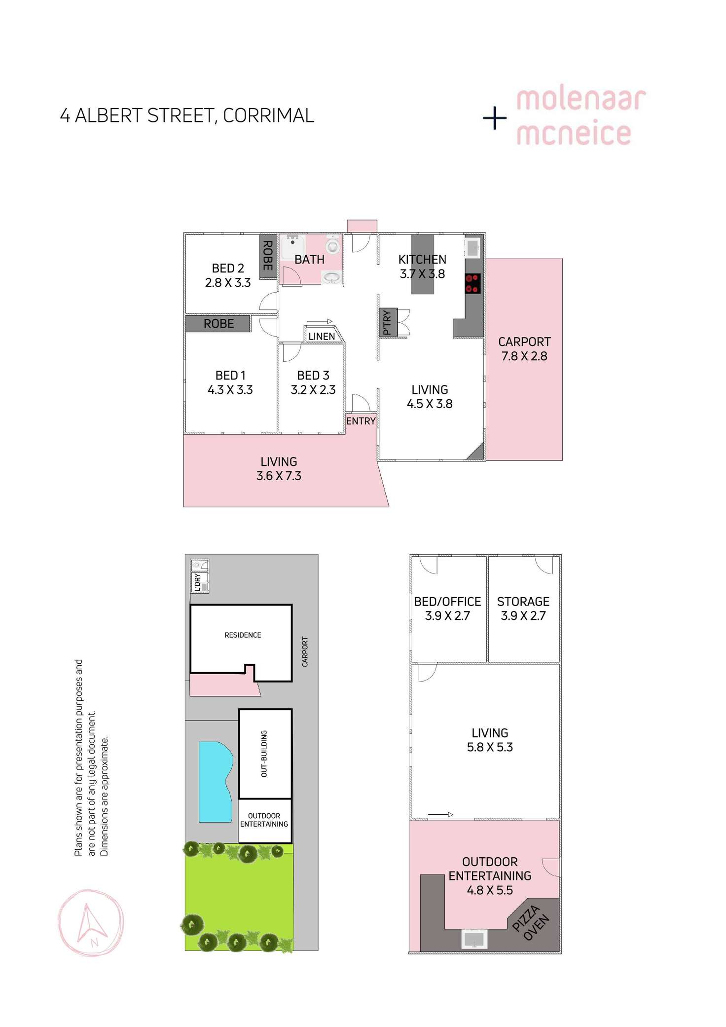 Floorplan of Homely house listing, 4 Albert Street, Corrimal NSW 2518