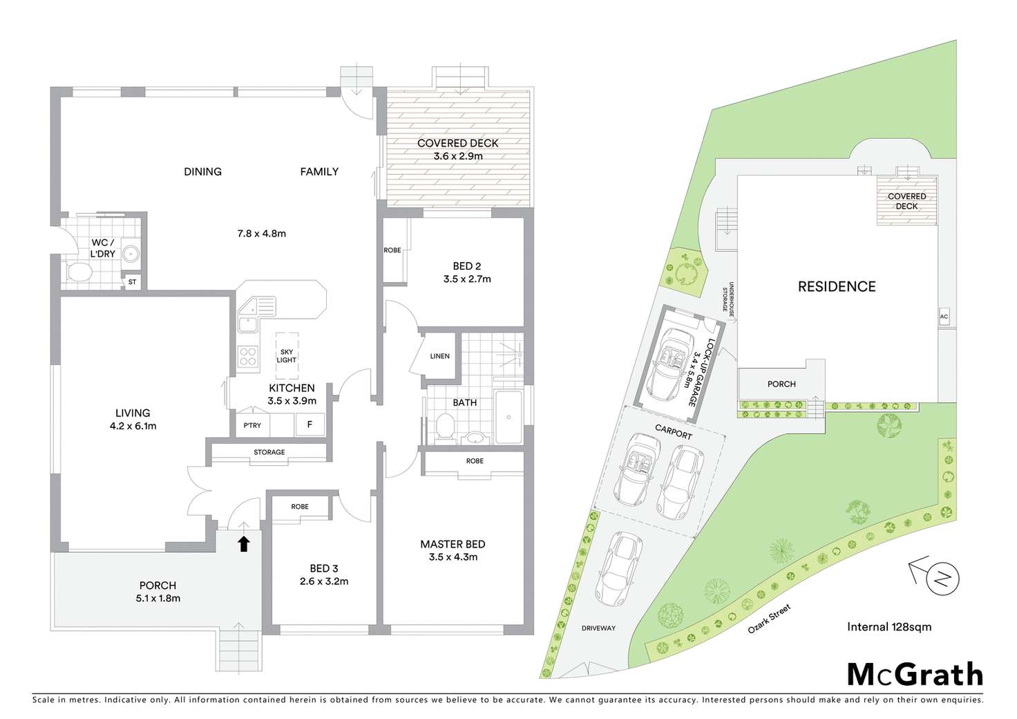 Floorplan of Homely house listing, 3 Ozark Street, Seven Hills NSW 2147