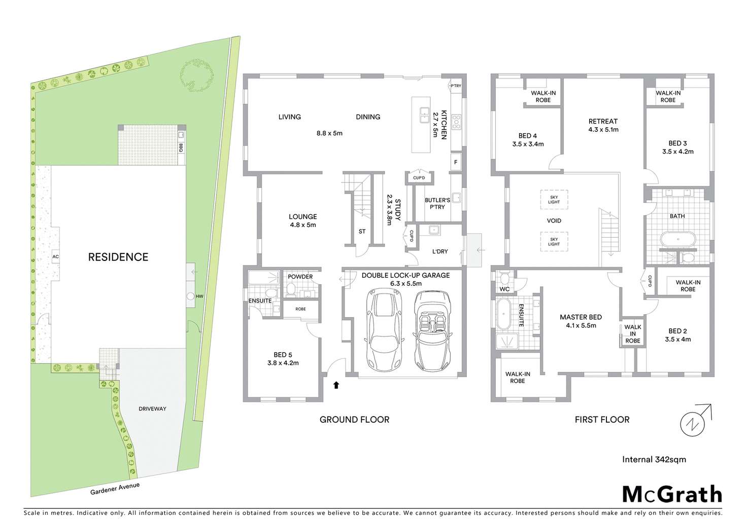 Floorplan of Homely house listing, 36 Gardener Avenue, Ryde NSW 2112