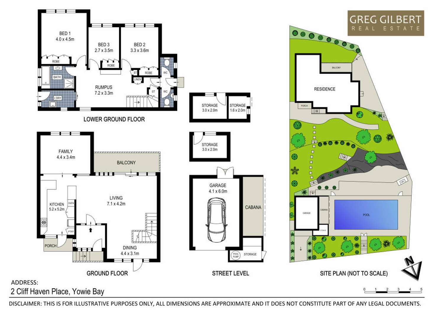 Floorplan of Homely house listing, 2 Cliff Haven Place, Yowie Bay NSW 2228