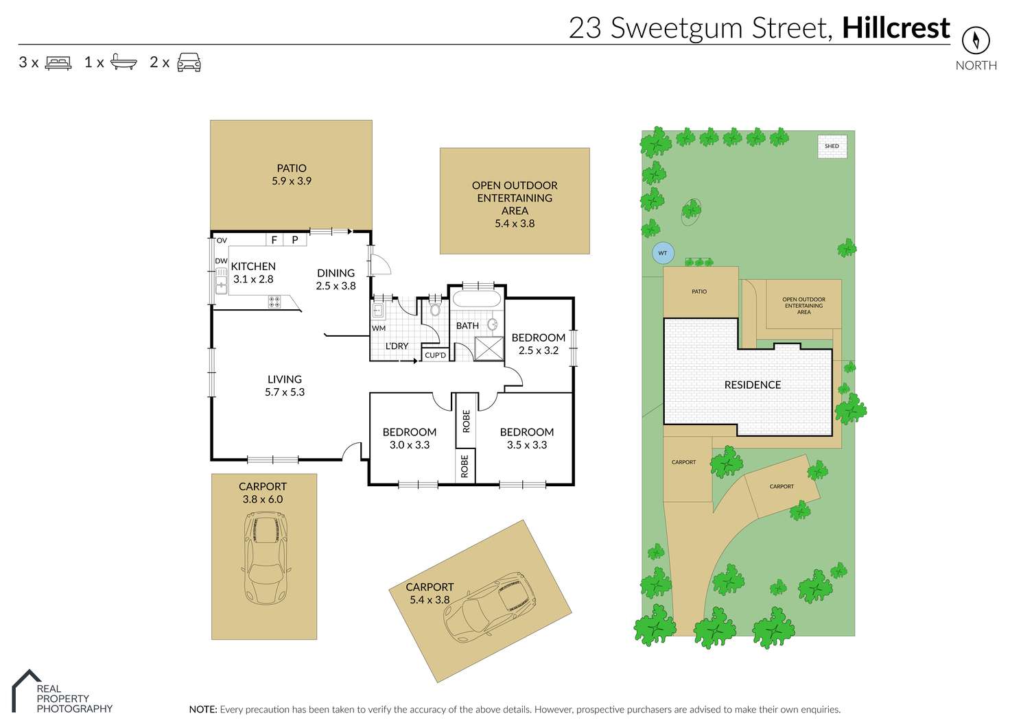 Floorplan of Homely house listing, 23 Sweetgum Street, Hillcrest QLD 4118