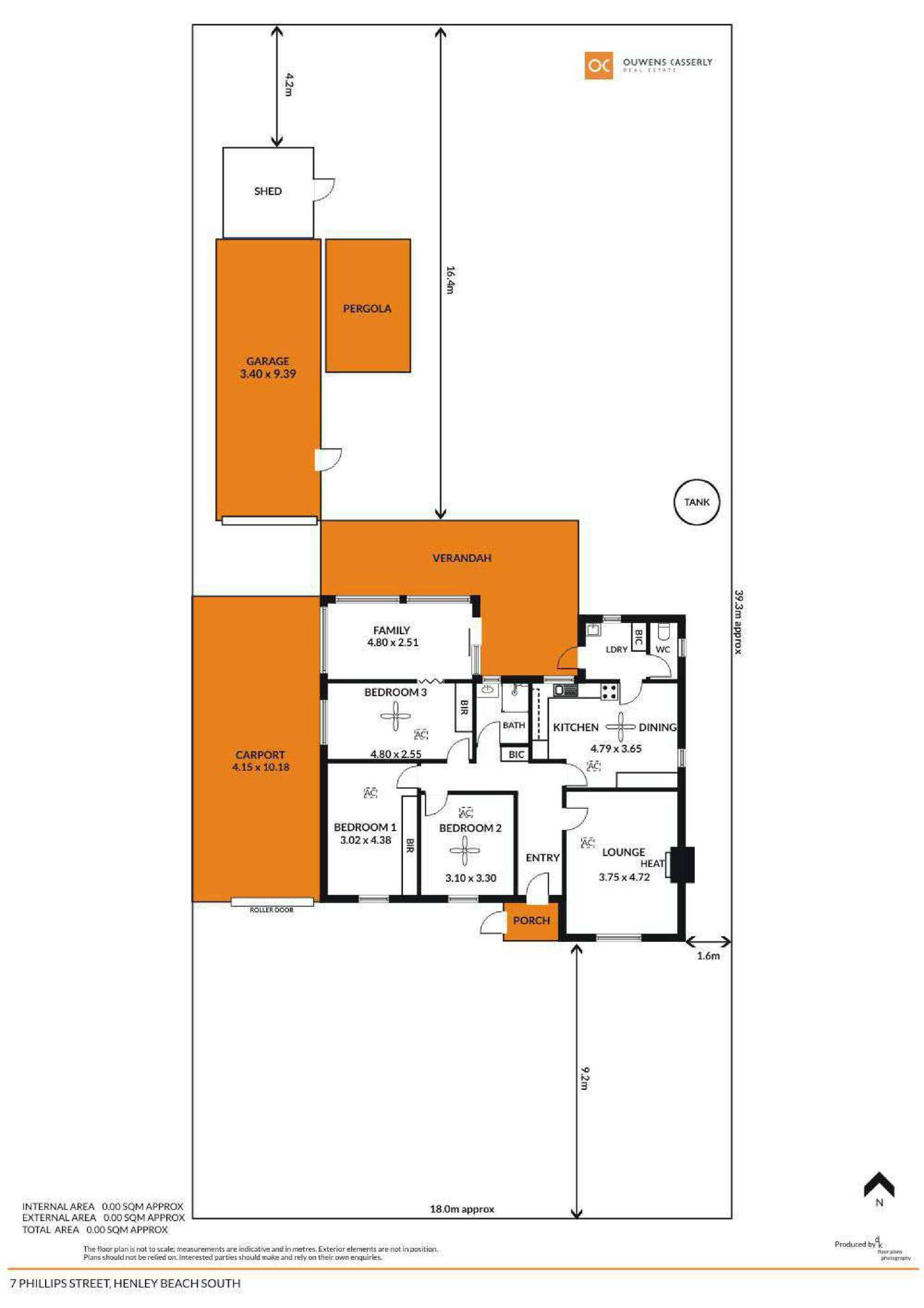 Floorplan of Homely house listing, 7 Phillips Street, Henley Beach South SA 5022