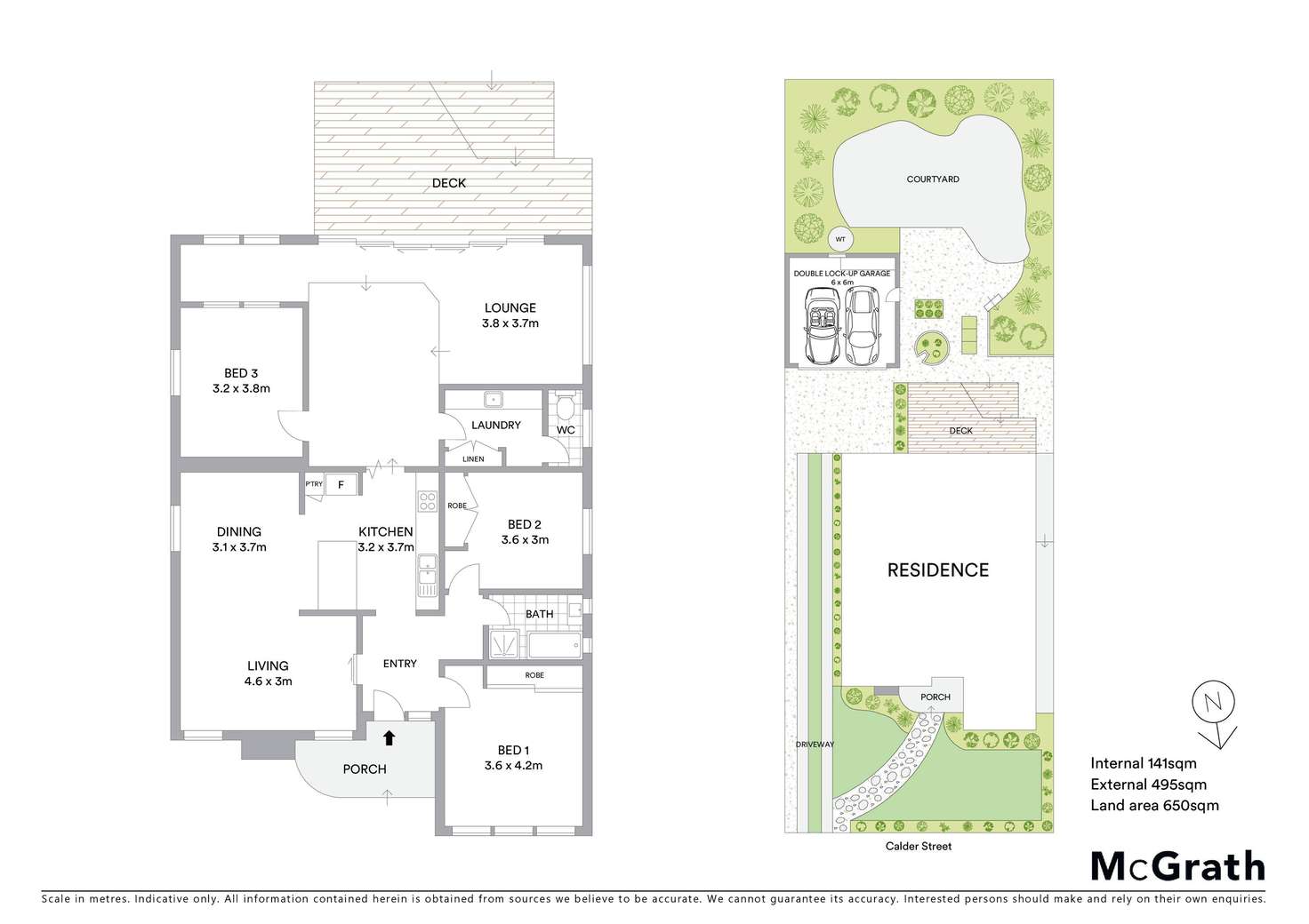 Floorplan of Homely house listing, 39 Calder Street, Manifold Heights VIC 3218