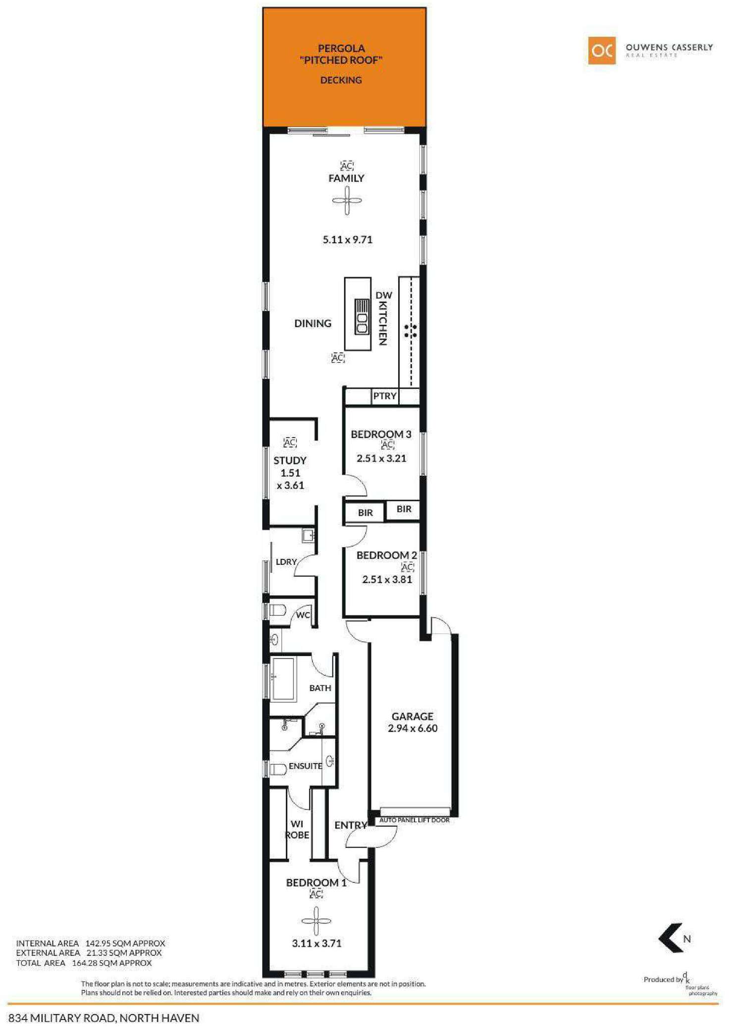 Floorplan of Homely house listing, 834 Military Road, North Haven SA 5018