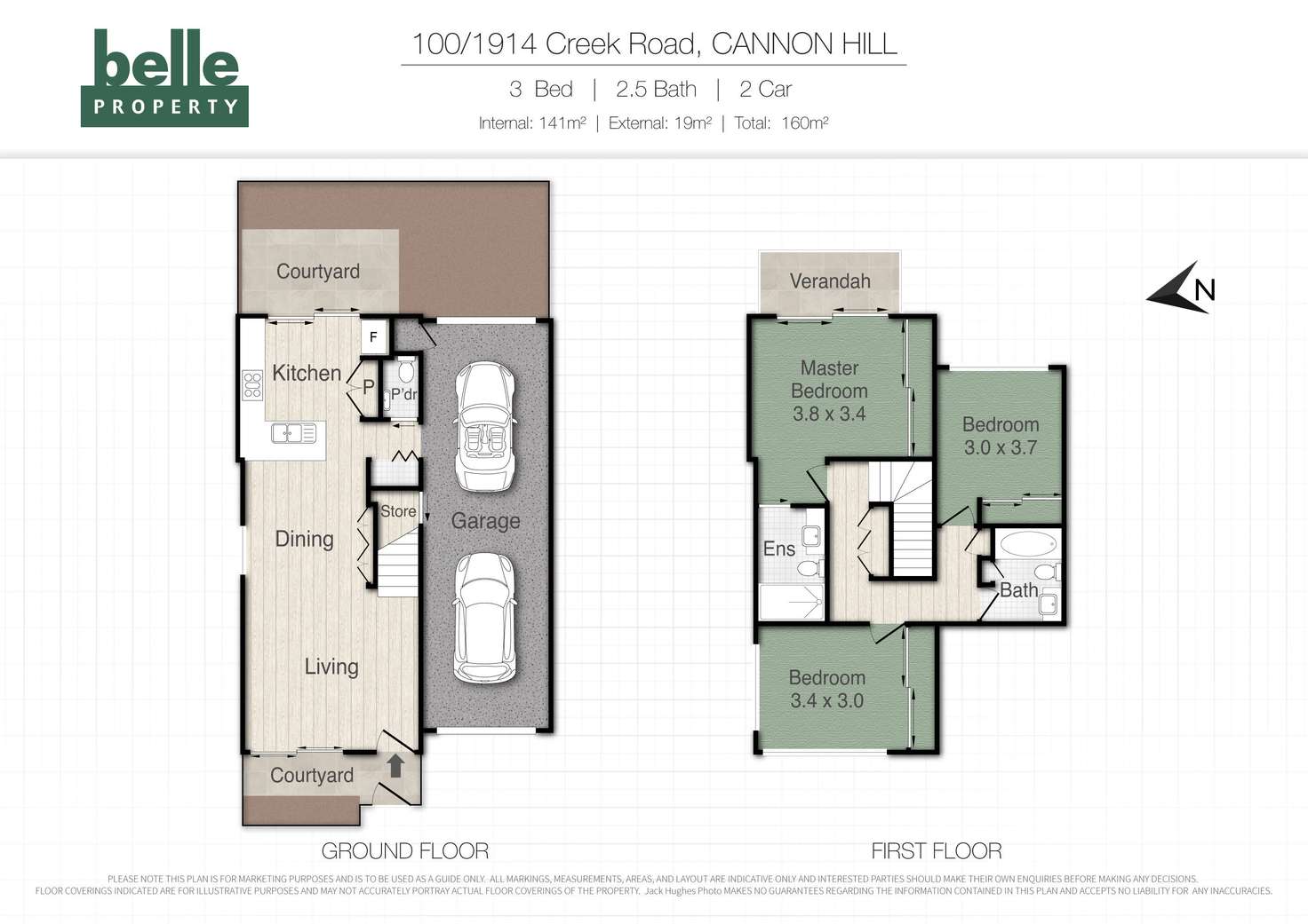 Floorplan of Homely townhouse listing, 100/1914 Creek Road, Cannon Hill QLD 4170