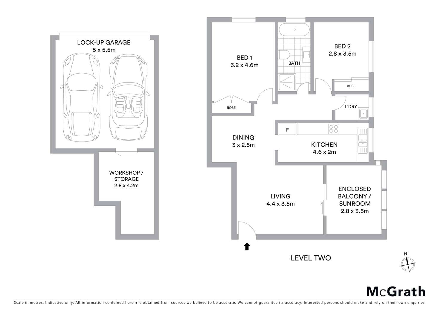 Floorplan of Homely apartment listing, 4/8 Brisbane Street, Harris Park NSW 2150