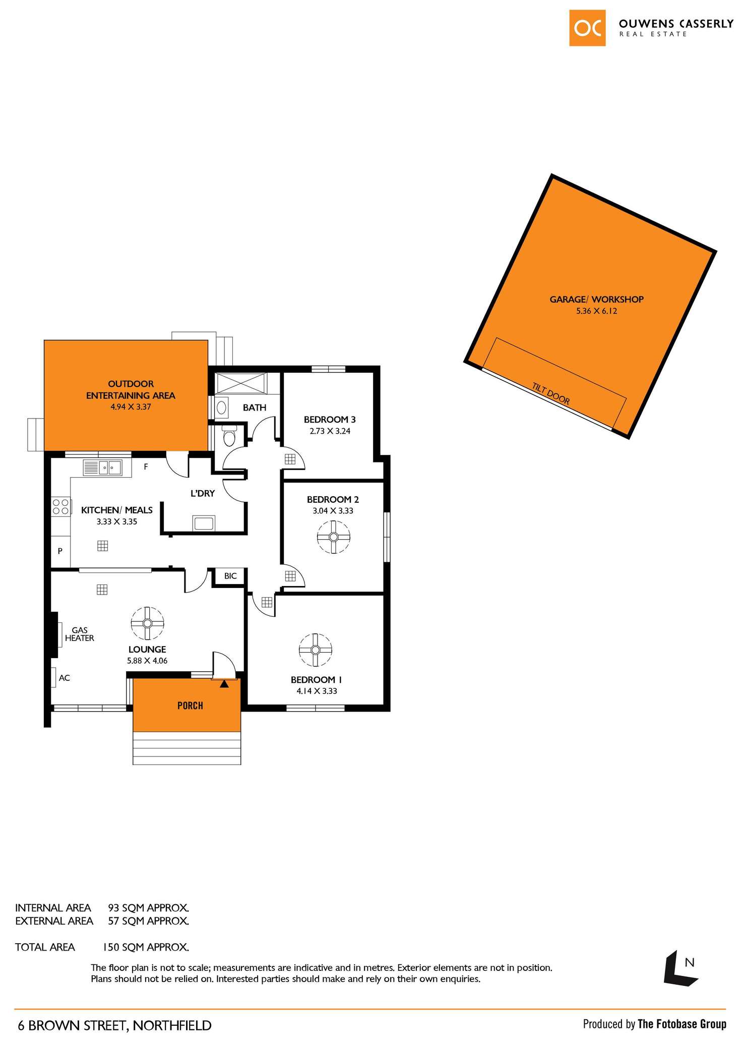 Floorplan of Homely house listing, 6 Brown Street, Northfield SA 5085