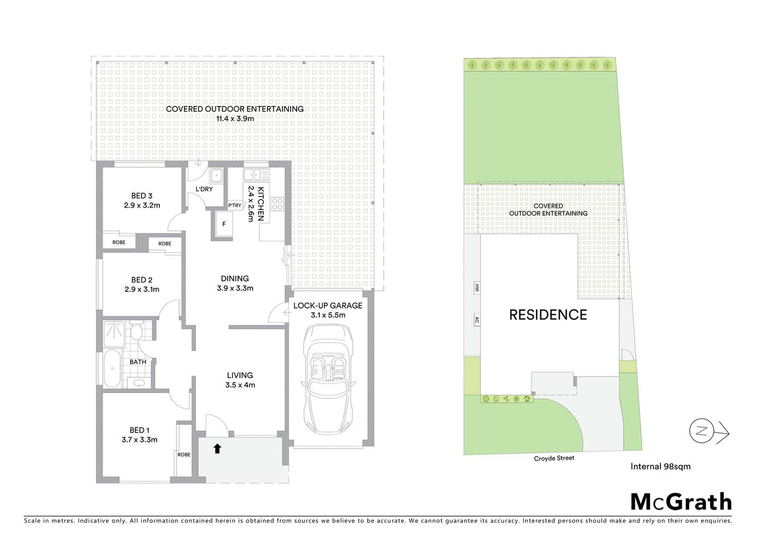 Floorplan of Homely house listing, 3 Croyde Street, Stanhope Gardens NSW 2768