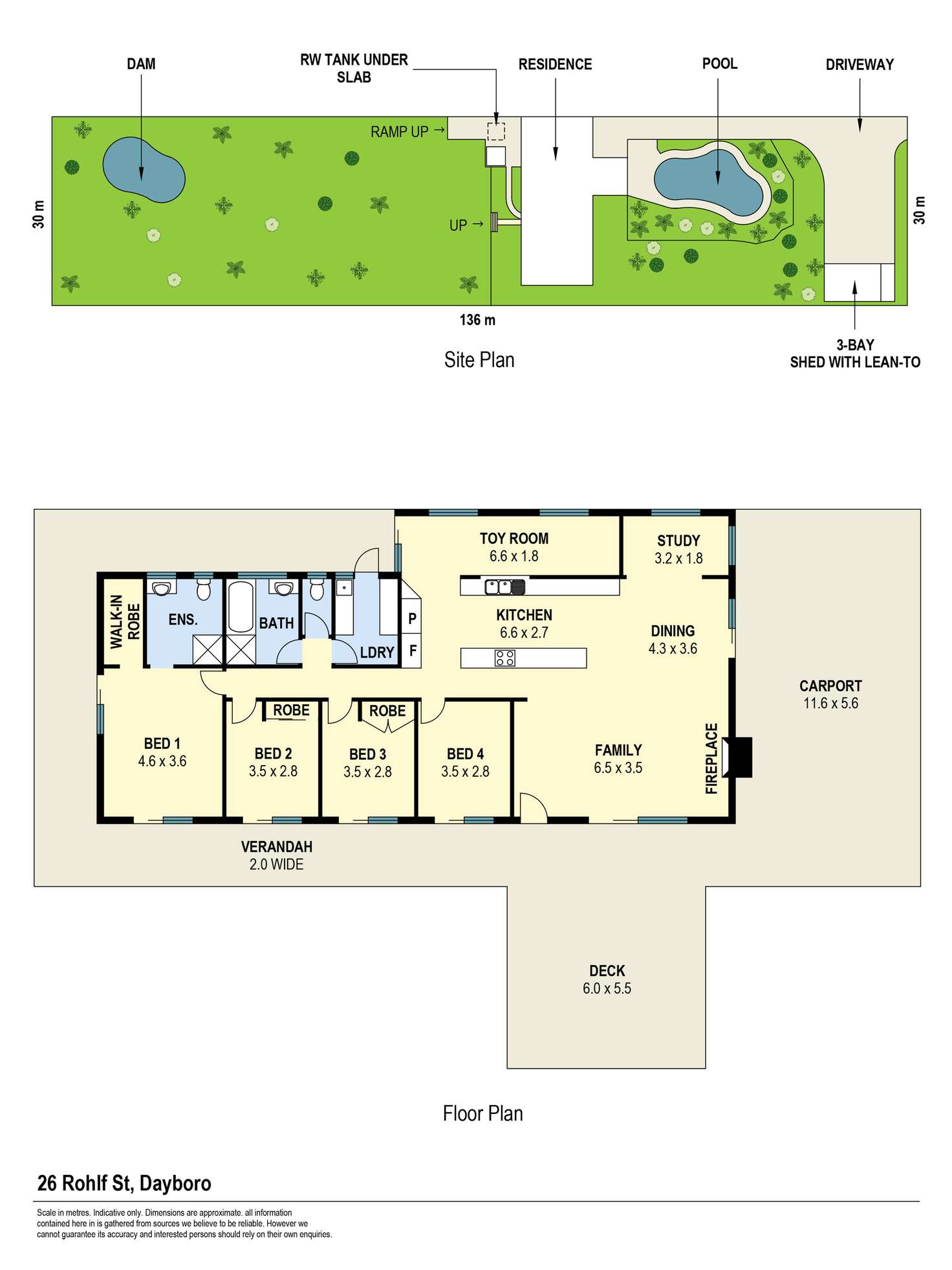 Floorplan of Homely house listing, 26 Rohlf Street, Dayboro QLD 4521