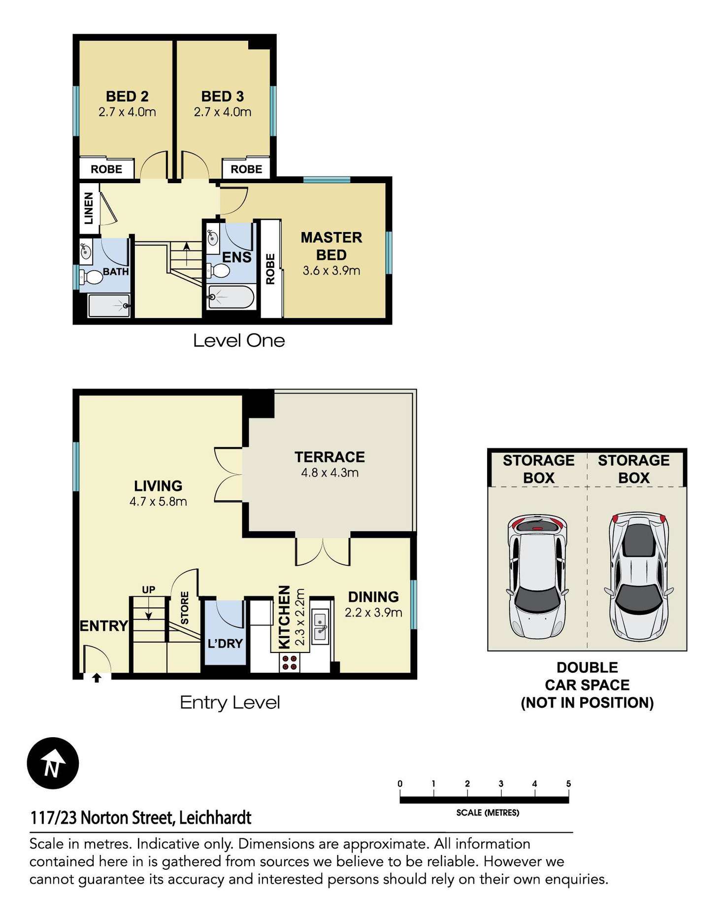 Floorplan of Homely apartment listing, 117/23 Norton Street, Leichhardt NSW 2040