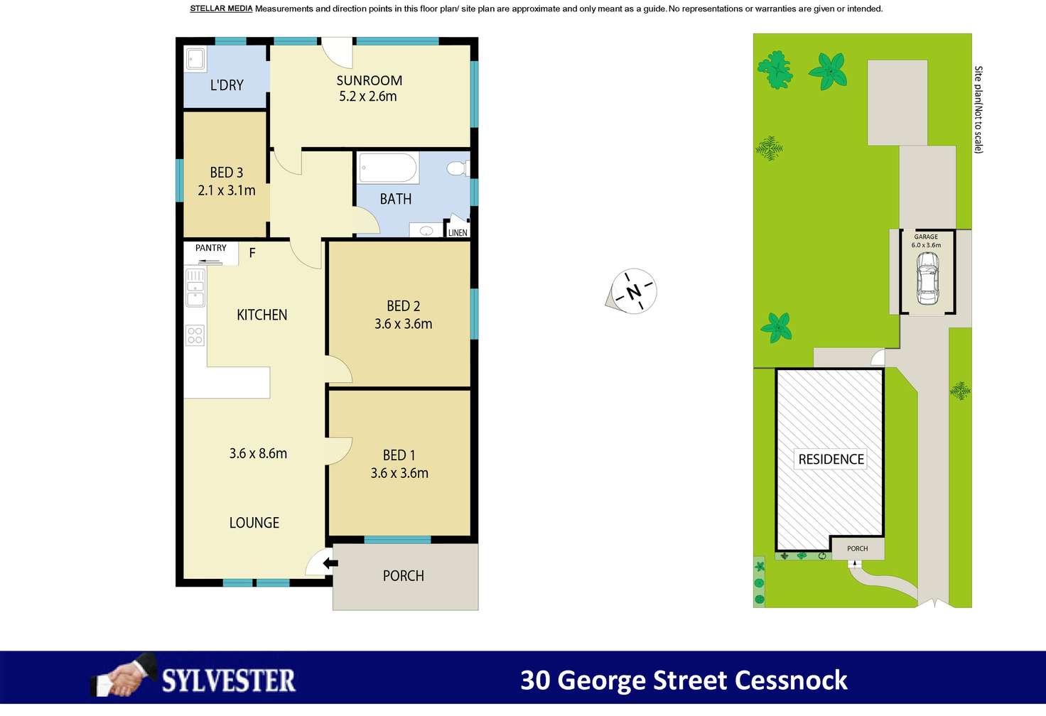 Floorplan of Homely house listing, 30 George Street, Cessnock NSW 2325
