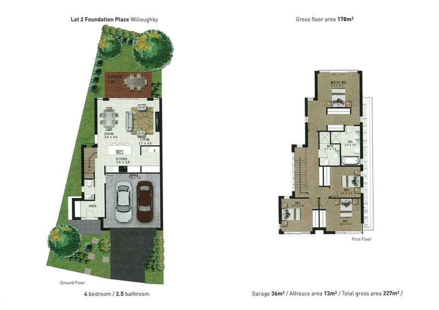 Floorplan of Homely house listing, 10 Foundation Place, Willoughby NSW 2068