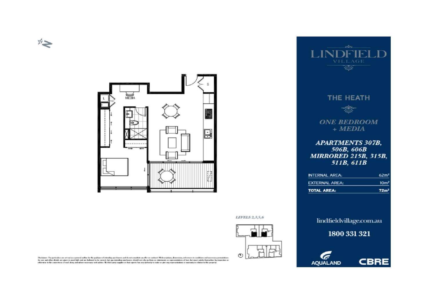Floorplan of Homely apartment listing, 504/3 Havilah Lane, Lindfield NSW 2070
