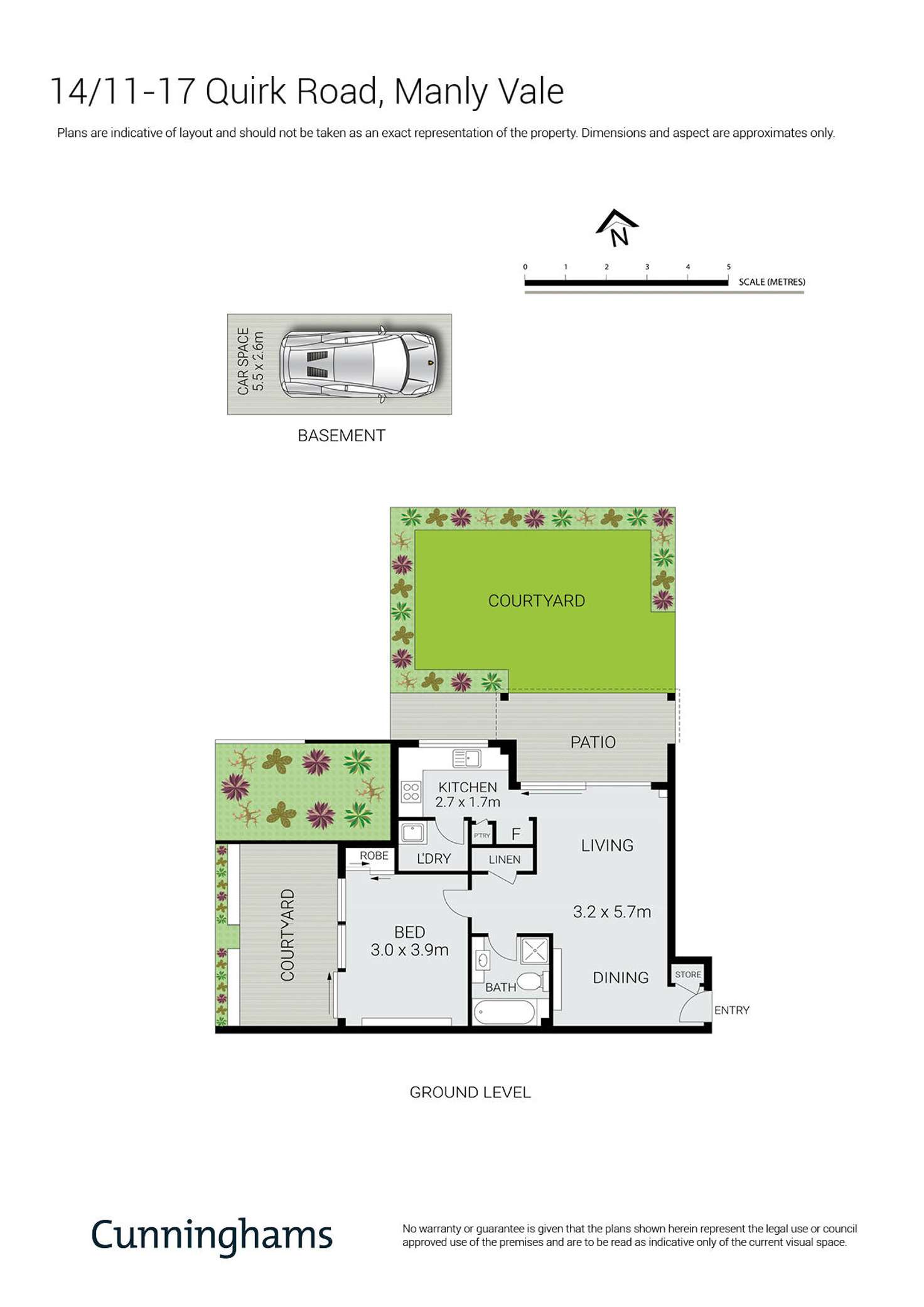 Floorplan of Homely unit listing, 14/11-17 Quirk Road, Manly Vale NSW 2093