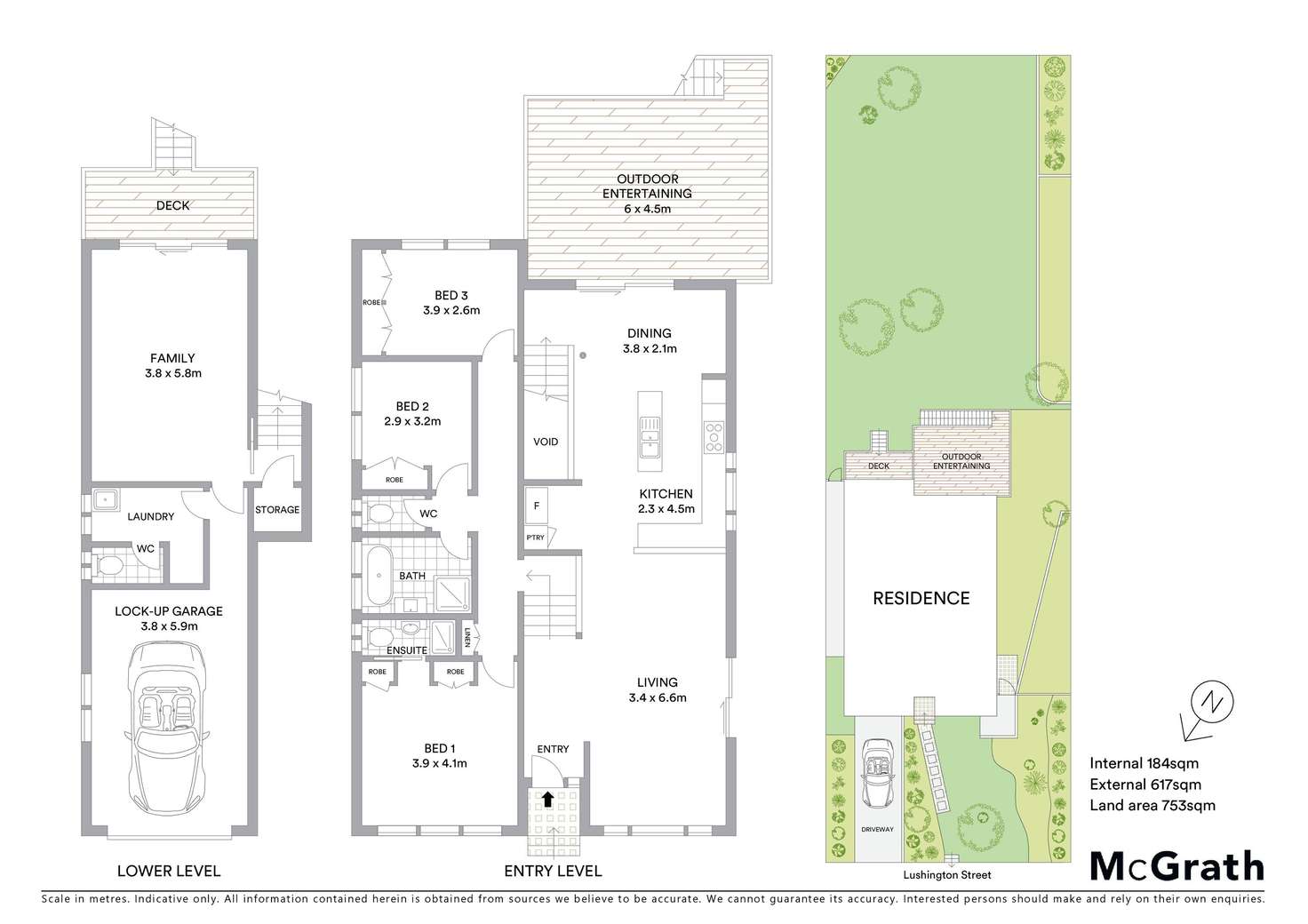 Floorplan of Homely house listing, 47 Lushington Street, East Gosford NSW 2250