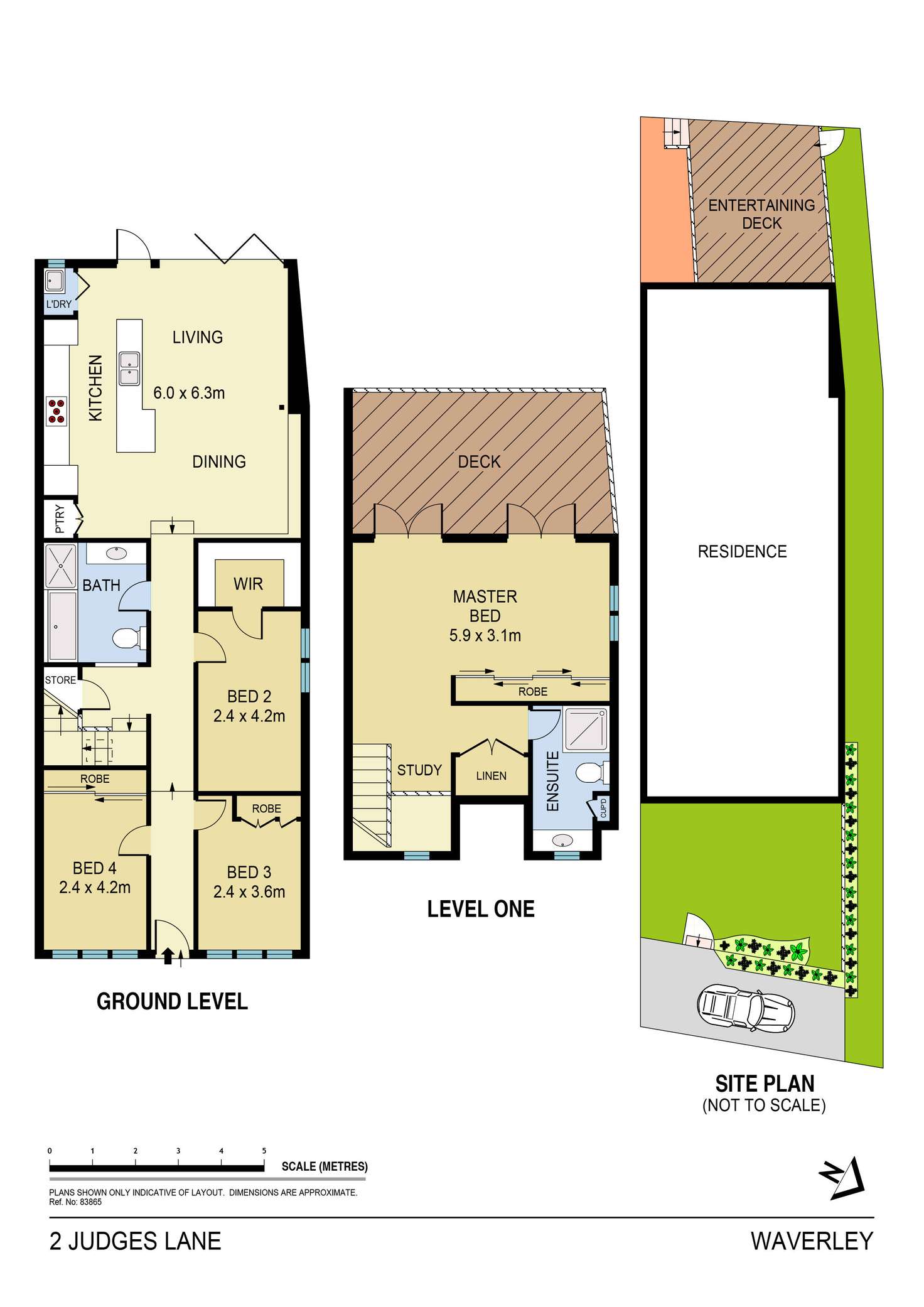 Floorplan of Homely house listing, 2 Judges Lane, Waverley NSW 2024