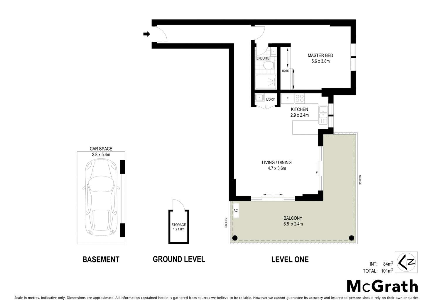 Floorplan of Homely apartment listing, 16/5 Belair Close, Hornsby NSW 2077