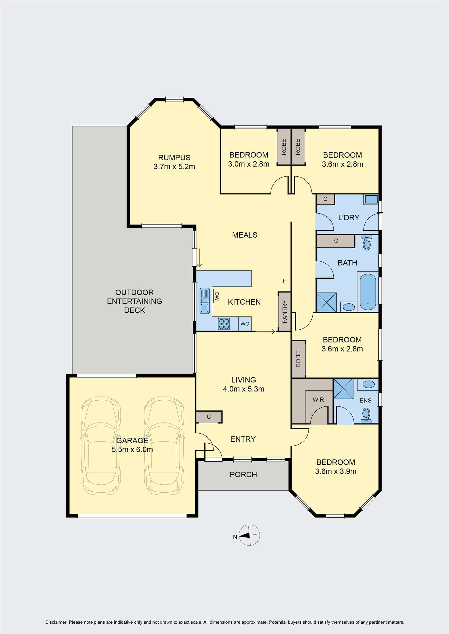 Floorplan of Homely house listing, 7 Kippax Street, Sunbury VIC 3429