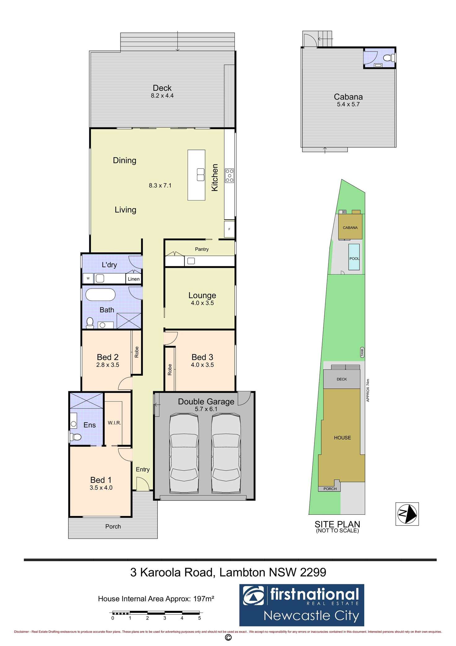 Floorplan of Homely house listing, 3 Karoola Road, Lambton NSW 2299