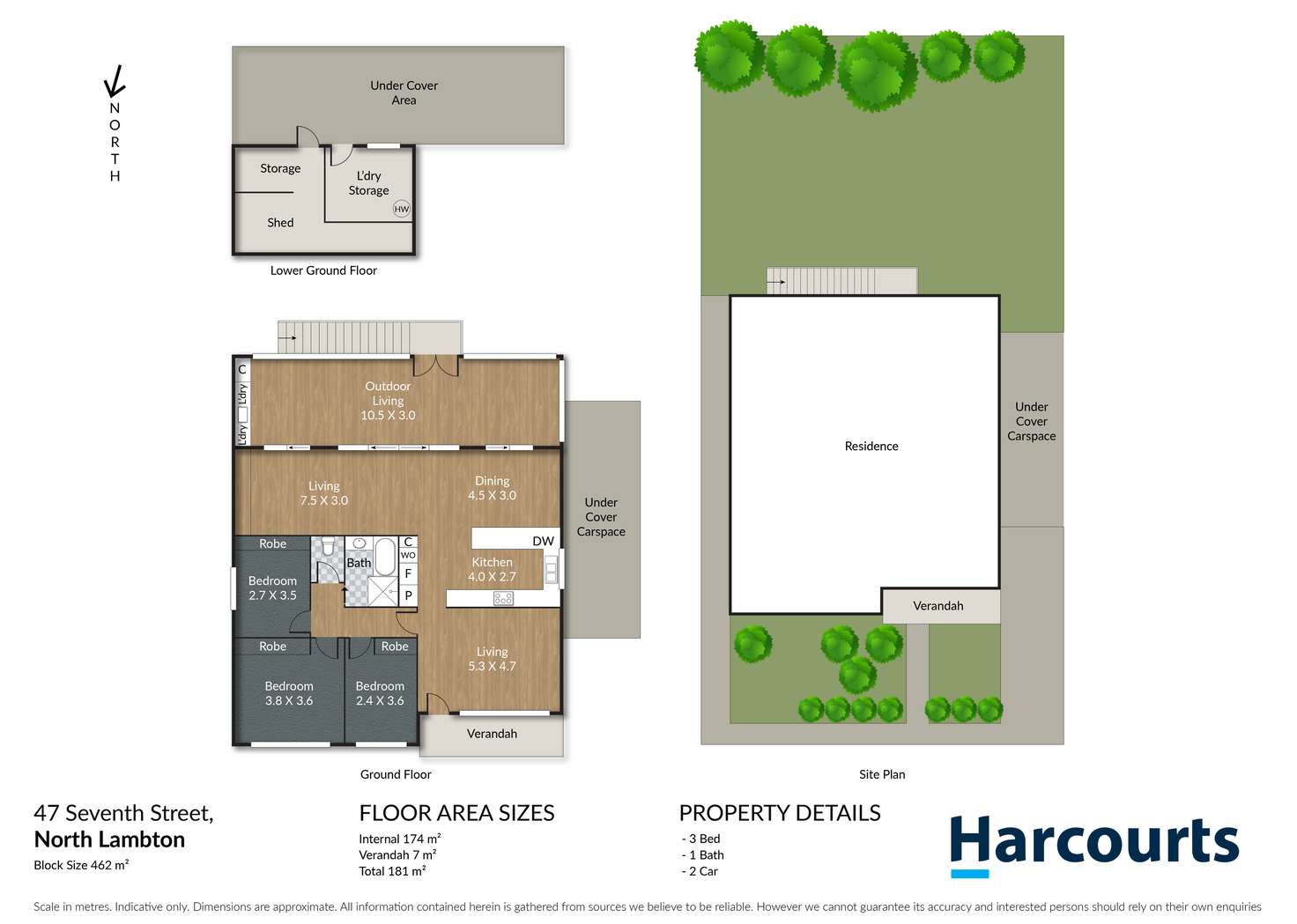 Floorplan of Homely house listing, 47 Seventh Street, North Lambton NSW 2299