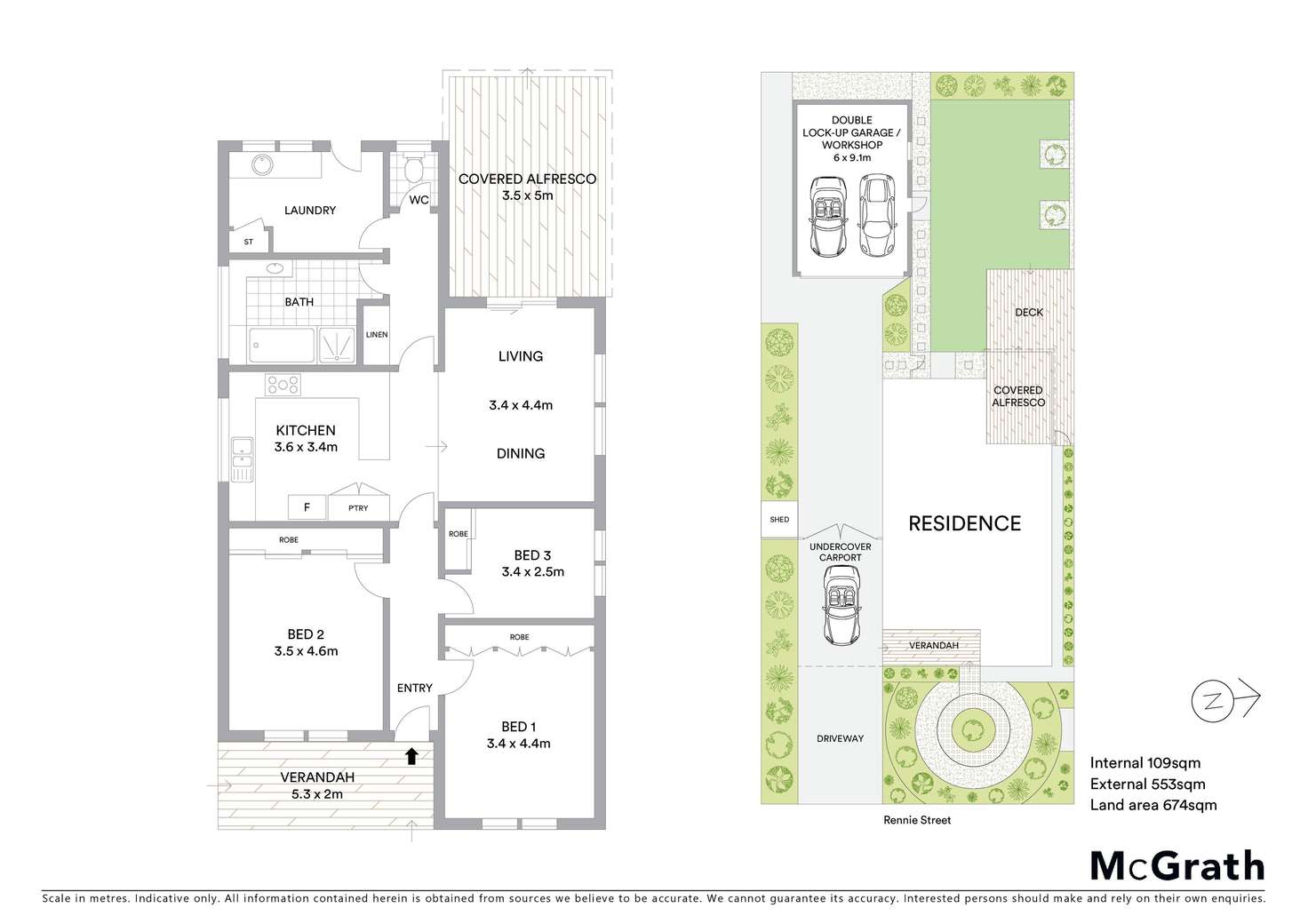 Floorplan of Homely house listing, 44 Rennie Street, Lara VIC 3212