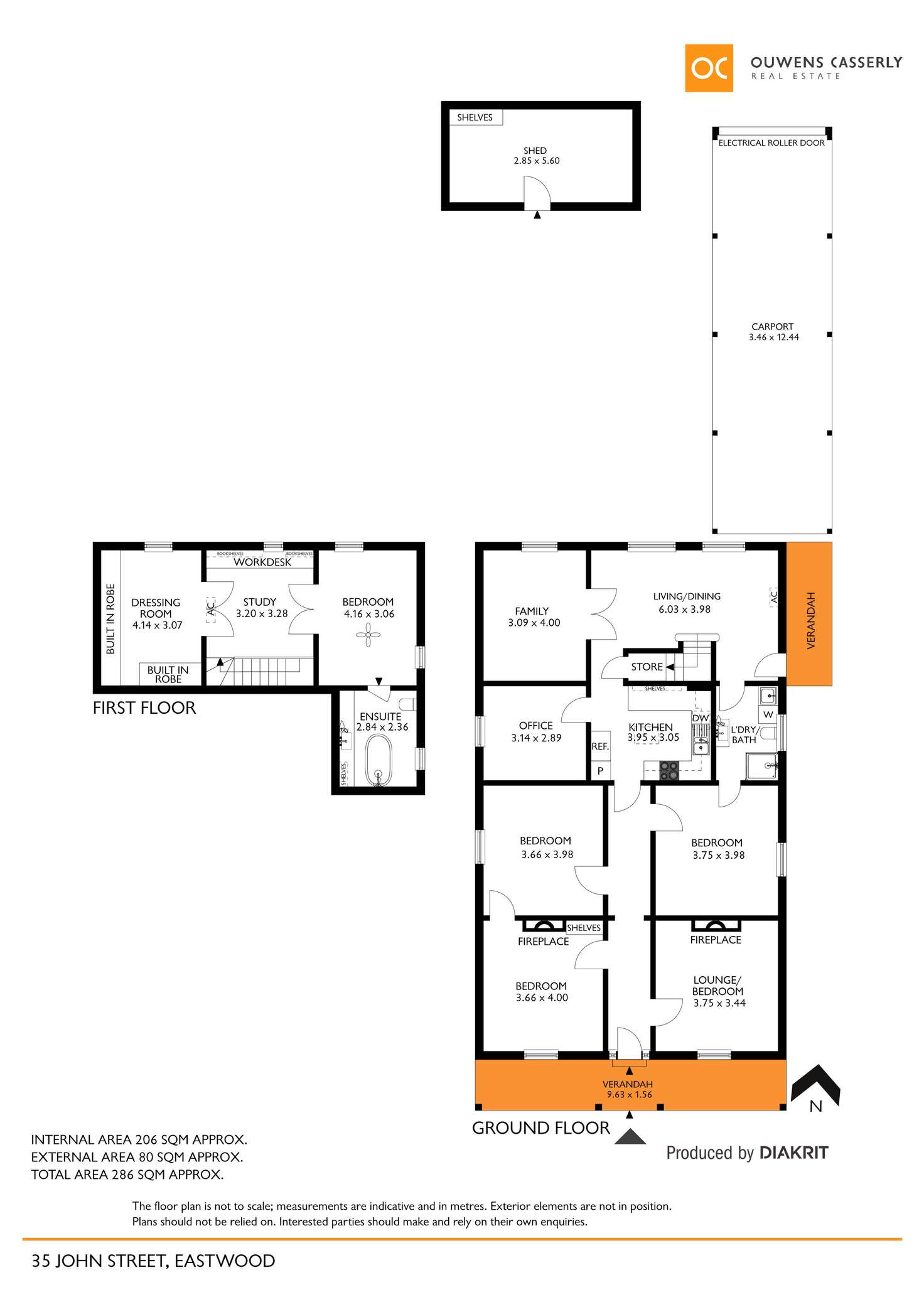 Floorplan of Homely house listing, 35 John Street, Eastwood SA 5063