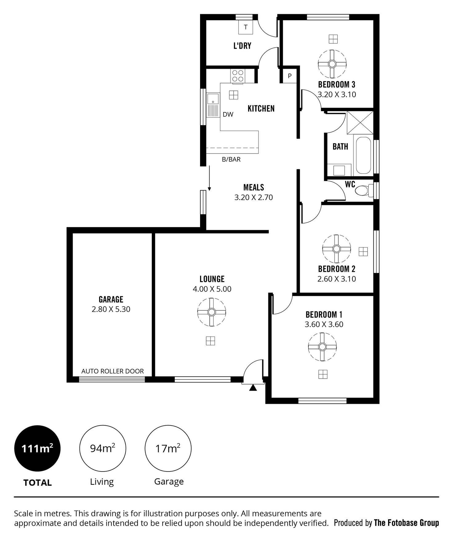 Floorplan of Homely house listing, 1B Casson Court, Salisbury SA 5108