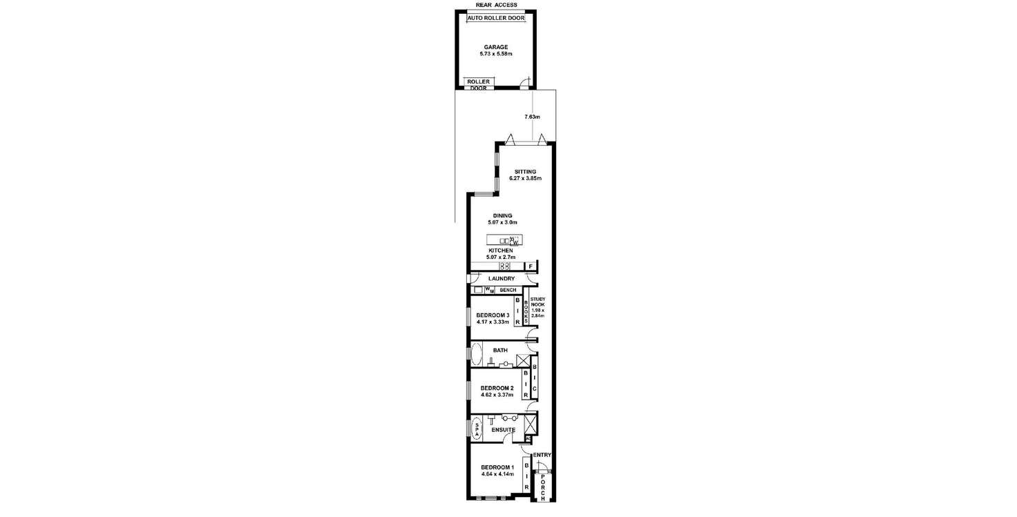 Floorplan of Homely house listing, 22A Palmerston Road, Unley SA 5061