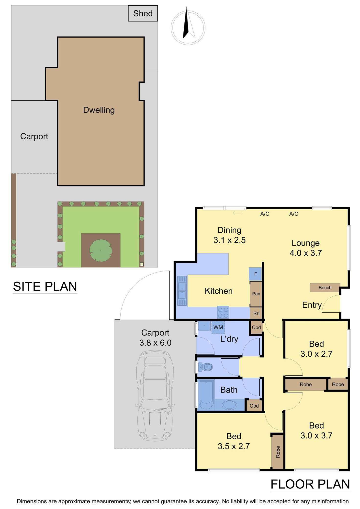 Floorplan of Homely house listing, 1/124 Mcdonalds Road, Epping VIC 3076