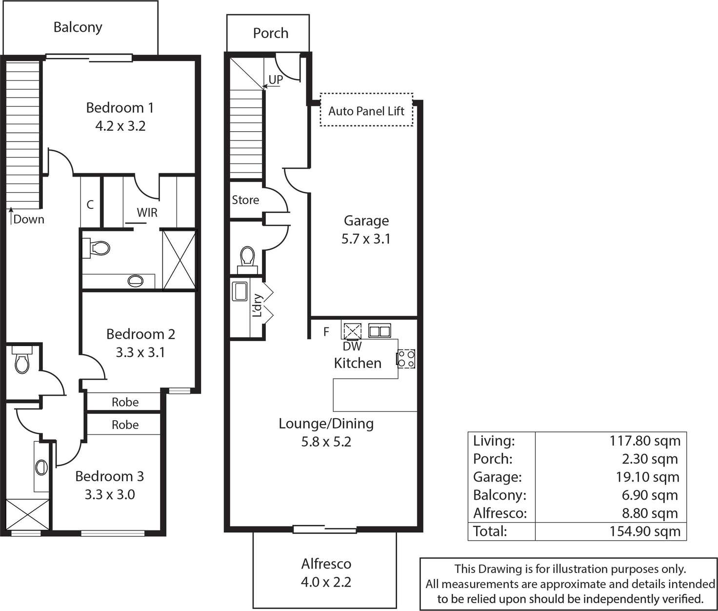Floorplan of Homely house listing, 20A Warwick Avenue, Kurralta Park SA 5037