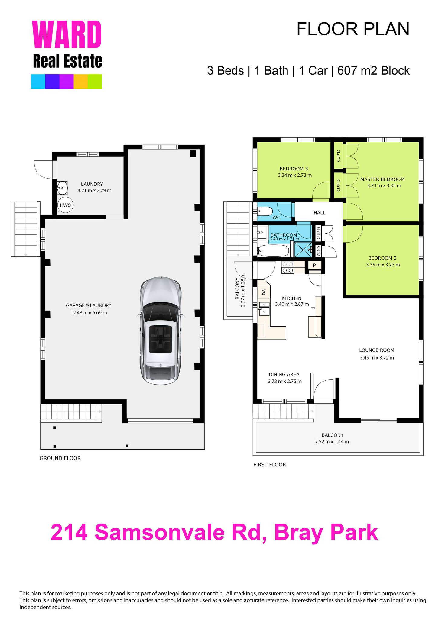 Floorplan of Homely house listing, 214 Samsonvale Road, Bray Park QLD 4500