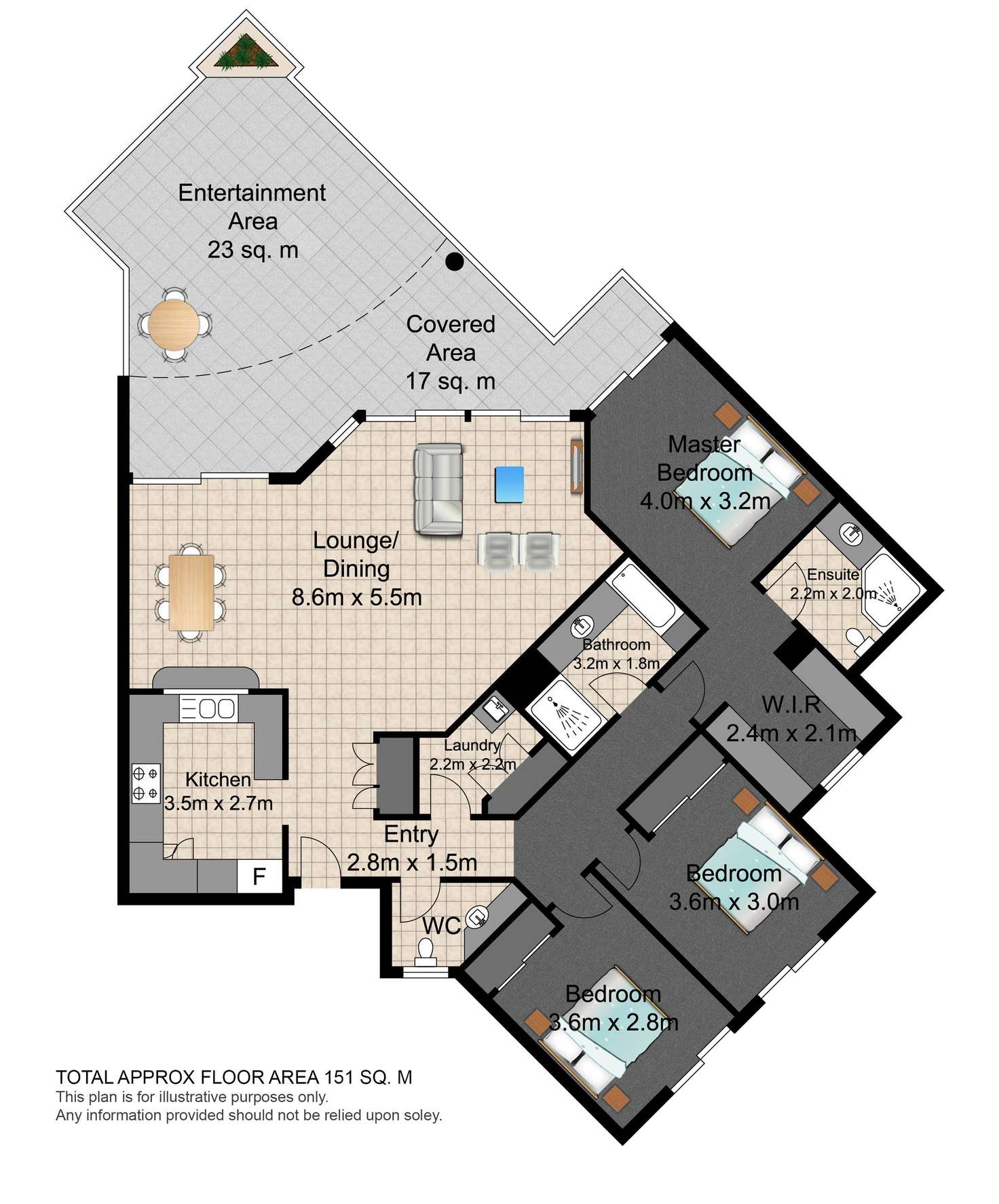 Floorplan of Homely apartment listing, 85/1 Lee Road, Runaway Bay QLD 4216