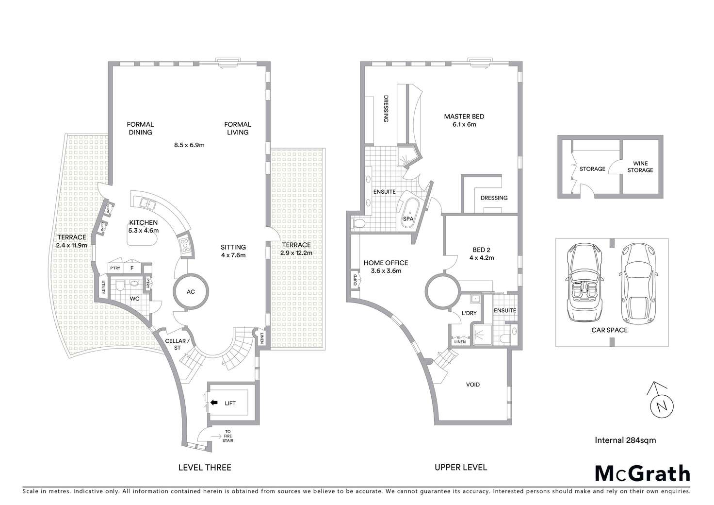 Floorplan of Homely apartment listing, 3/110 Elizabeth Bay Road, Elizabeth Bay NSW 2011