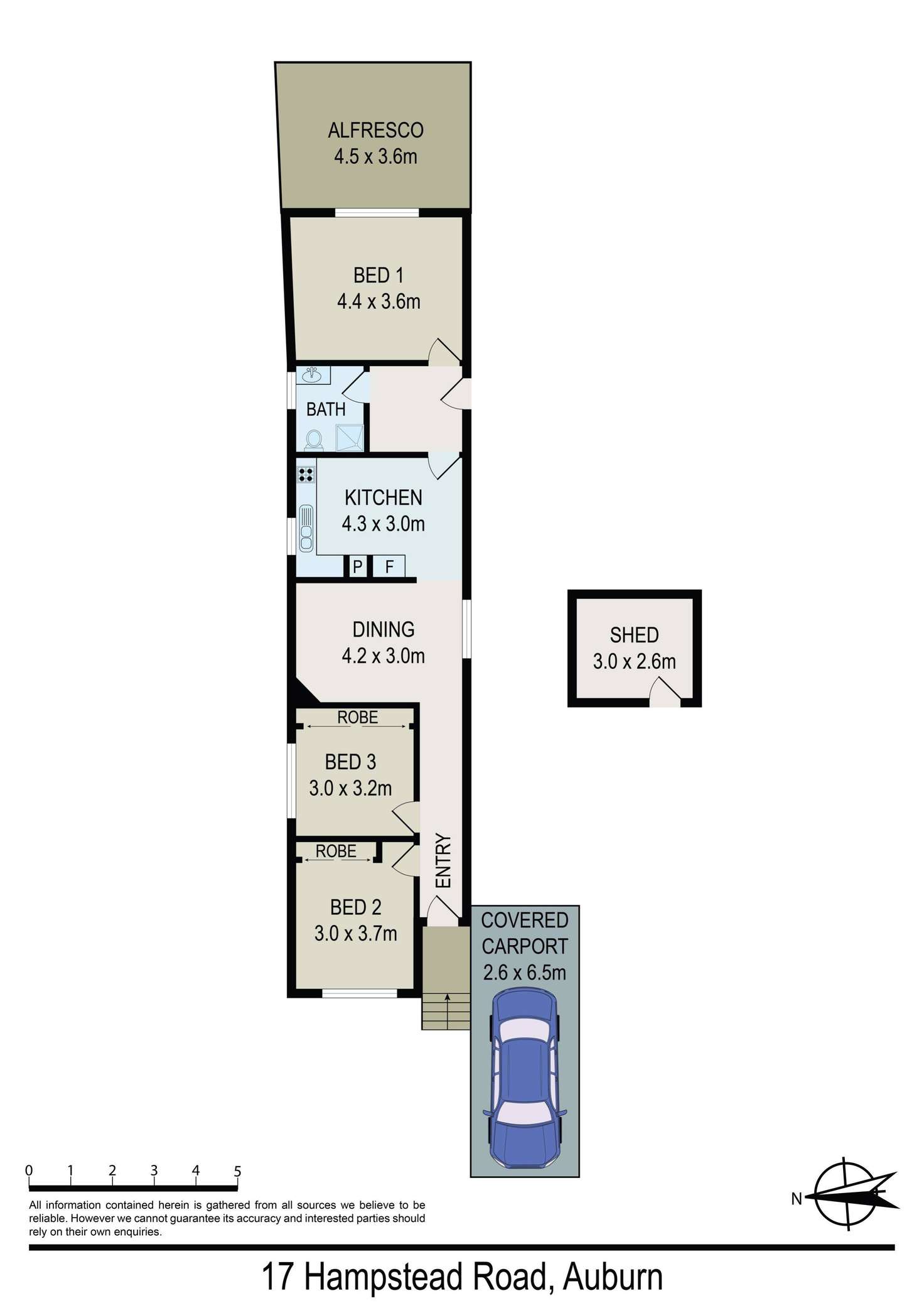 Floorplan of Homely house listing, 17 Hampstead Road, Auburn NSW 2144