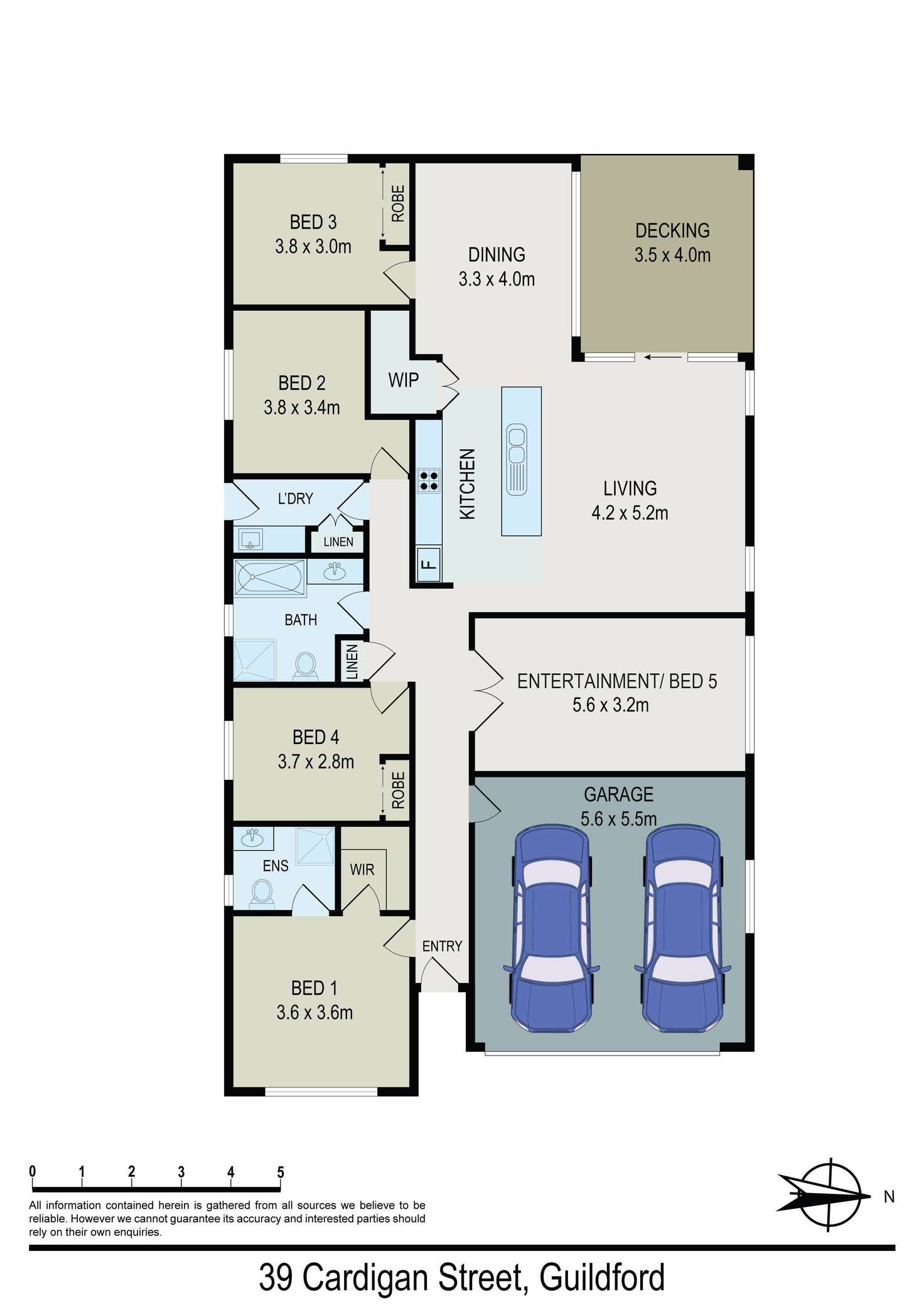 Floorplan of Homely house listing, 39 Cardigan Street, Guildford NSW 2161