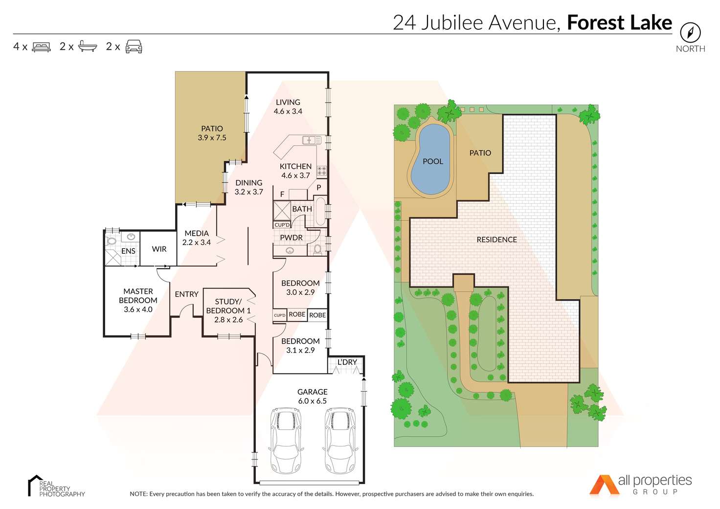 Floorplan of Homely house listing, 24 Jubilee Avenue, Forest Lake QLD 4078